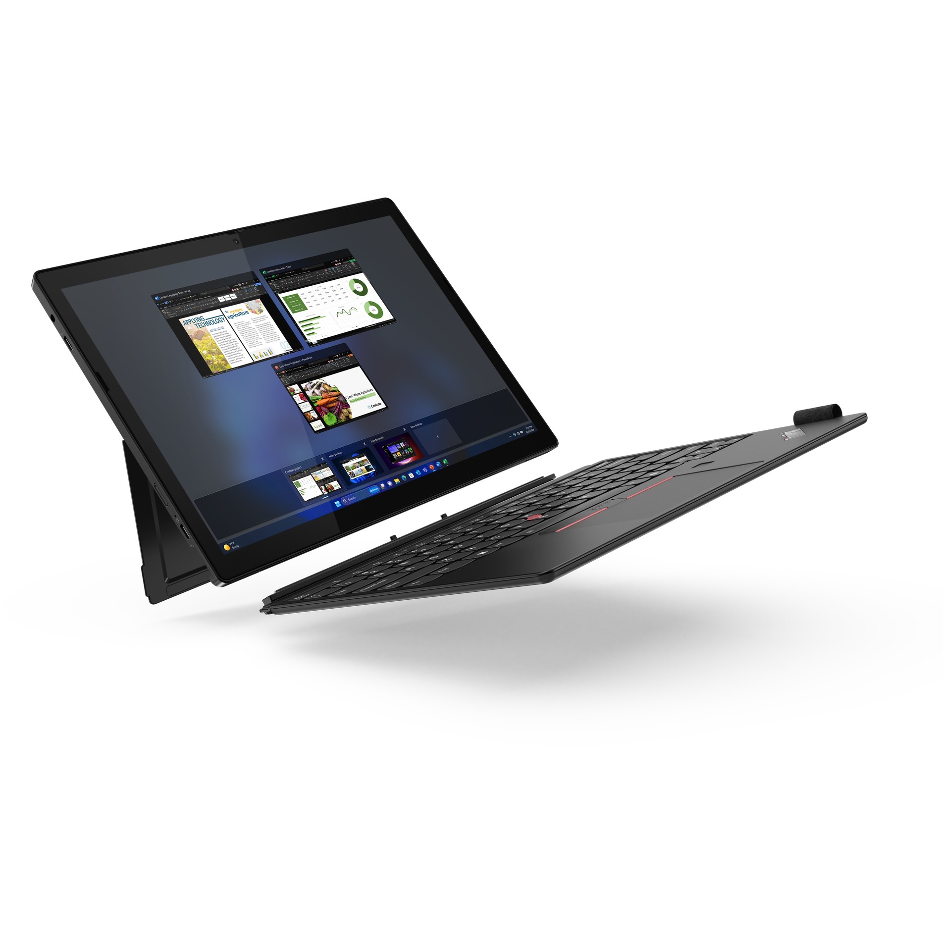 Laptop LENOVO ThinkPad X12 Detachable G2 Ultra 5 (13,3" FHD, Intel vPro, 16GB RAM, 512GB SSD, 4G, Windows 11 Pro) – internacionalna non HR tipkovnica-6