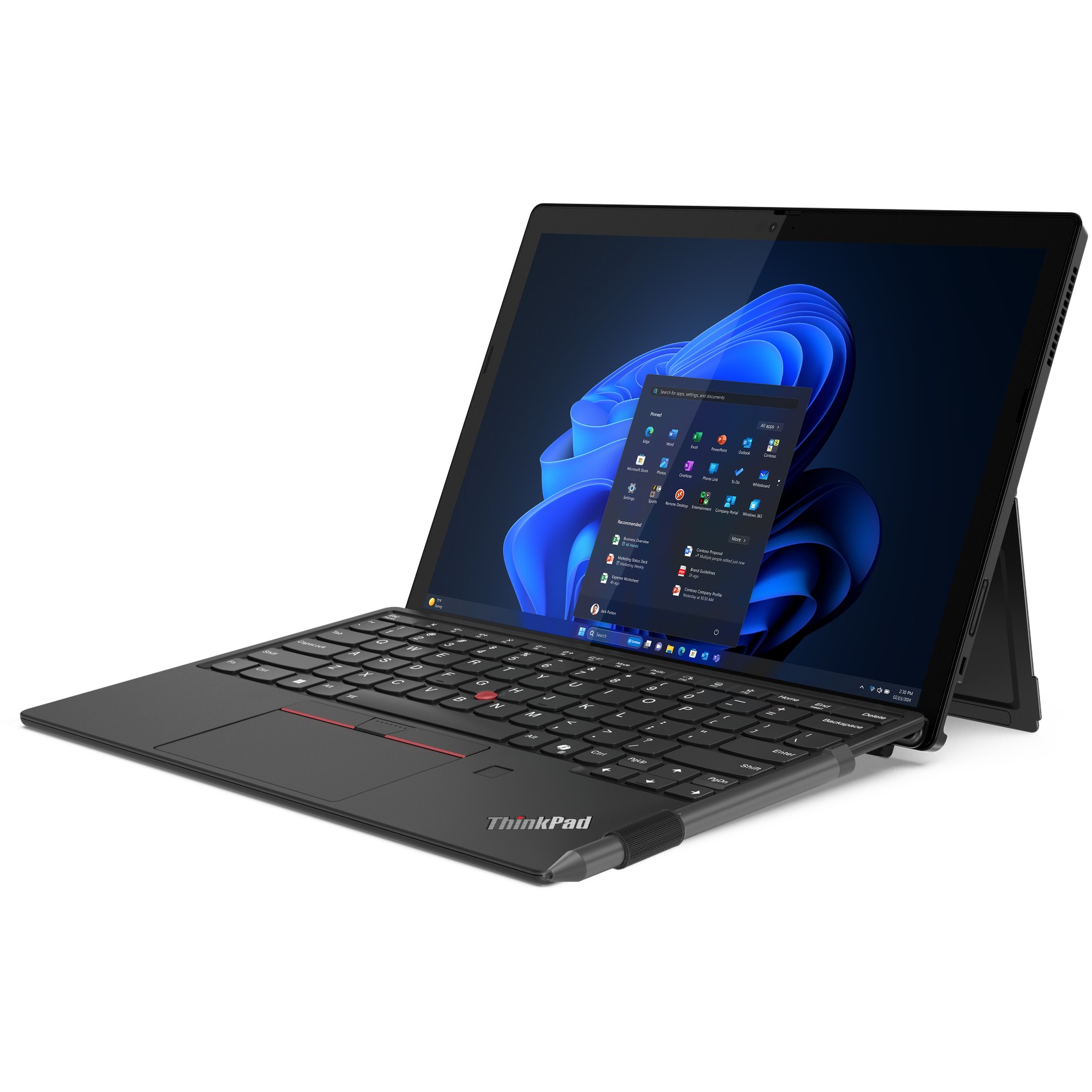 Laptop LENOVO ThinkPad X12 Detachable G2 Ultra 5 (13,3" FHD, Intel vPro, 16GB RAM, 512GB SSD, 4G, Windows 11 Pro) – internacionalna non HR tipkovnica-7