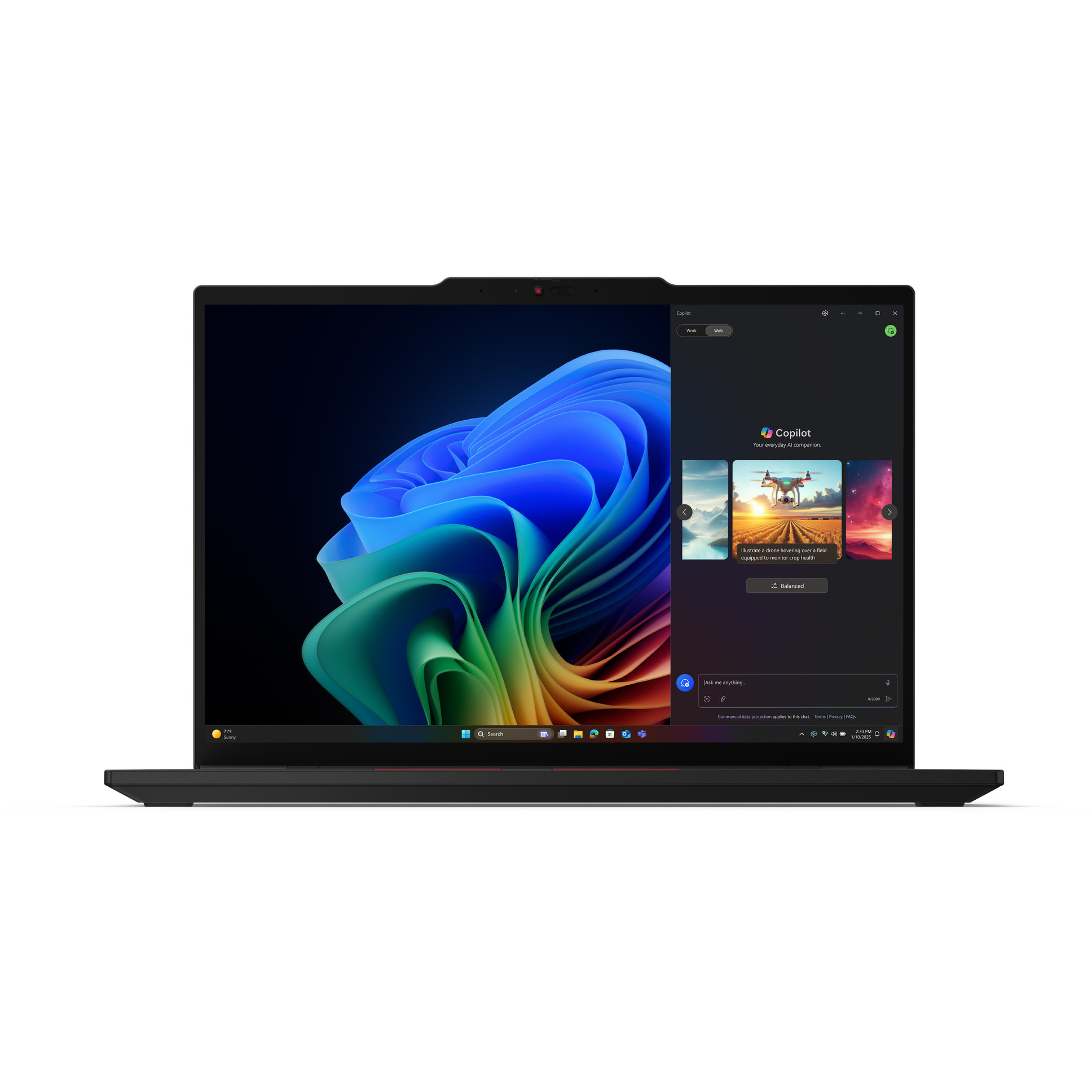 Laptop LENOVO ThinkPad T14s G6 (14 inča, WUXGA, Intel Core Ultra 5, 32GB RAM, 1TB SSD, UMA, Windows 11 Pro, crna boja) – internacionalna non HR tipkovnica-1