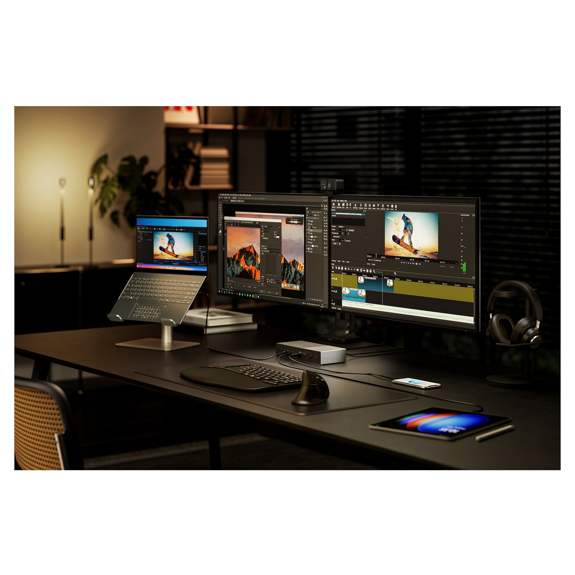 Docking stanica KENSINGTON EQ Thunderbolt5 Triple mit 140W PD-12