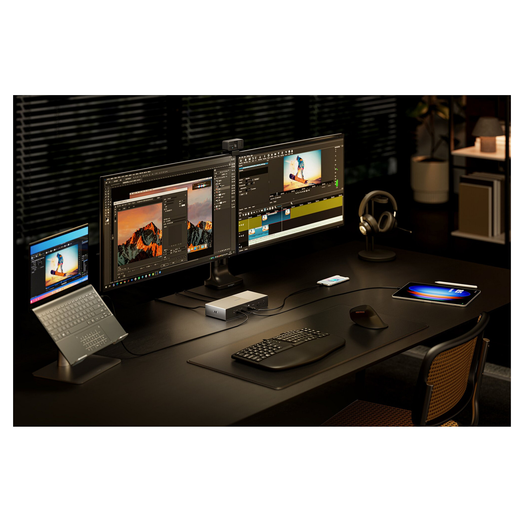 Docking stanica KENSINGTON EQ Thunderbolt5 Triple mit 140W PD-22