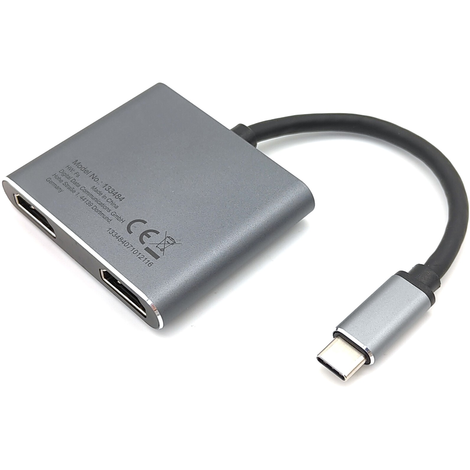 Dock oprema EQUIP Dock USB-C->2xHDMI.USB 3.0.100WPD 15cm-3