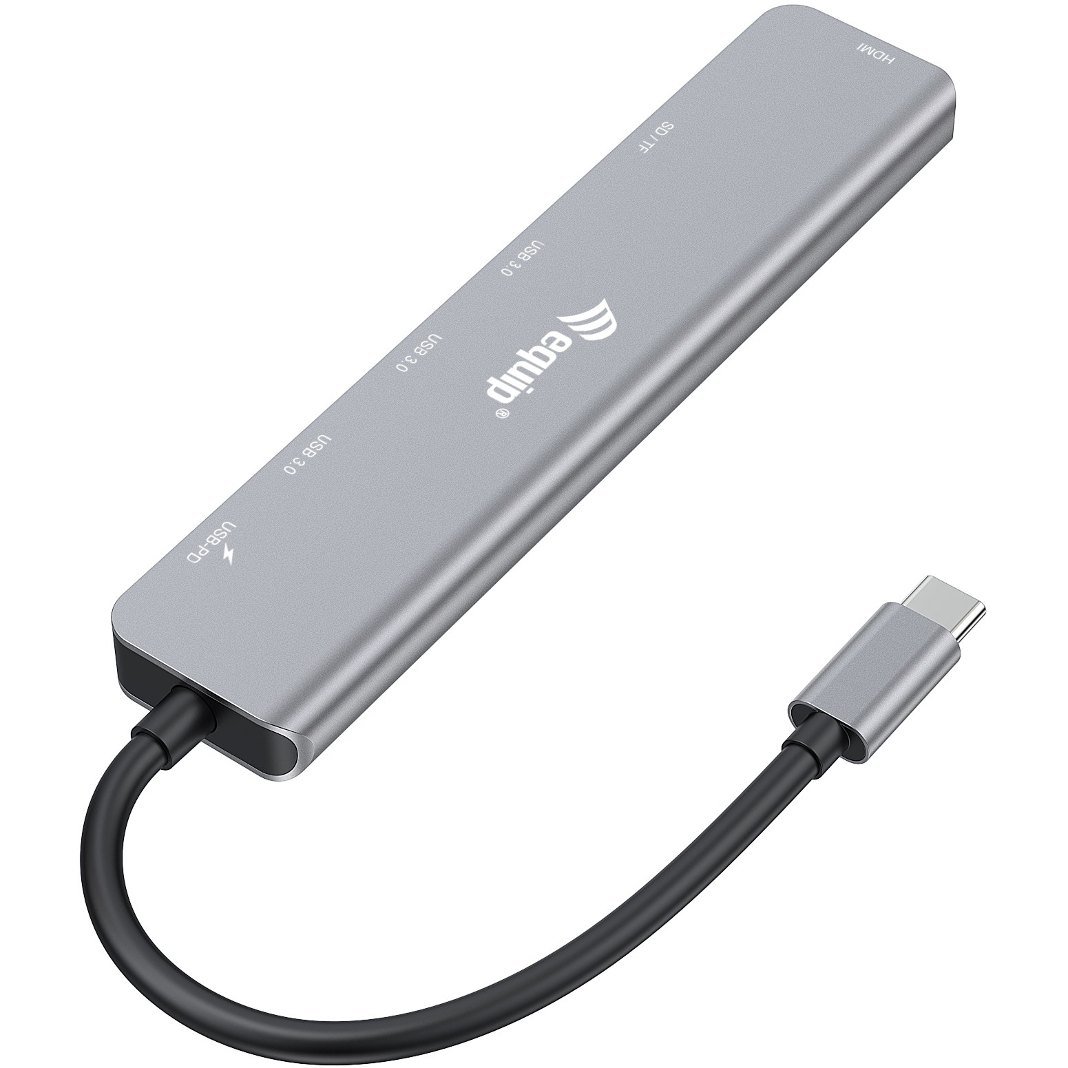 Dock oprema EQUIP Dock USB-C->HDMI 3xUSB3.0 SD/TF 100WPD 25cm-2