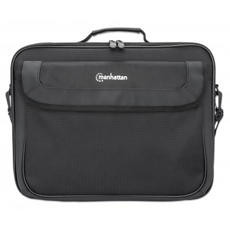 Torba za laptop MANHATTAN Cambridge Clamshell 15.6" crna boja-2