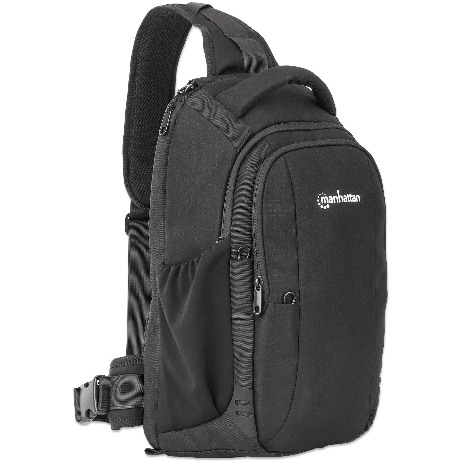 Torba za prijenosnik MANHATTAN Amsterdam 13.3" crna boja-1