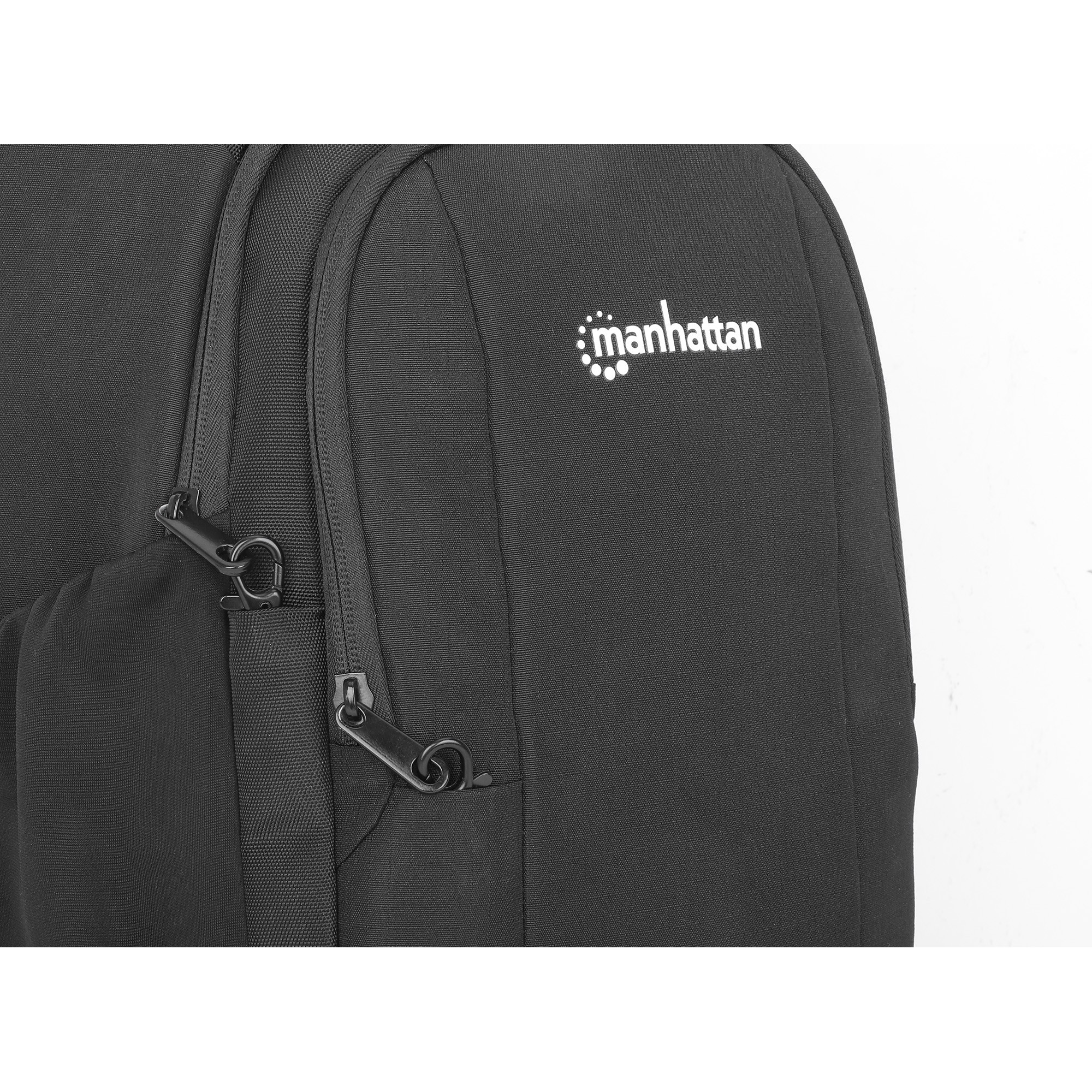 Torba za prijenosnik MANHATTAN Amsterdam 13.3" crna boja-5
