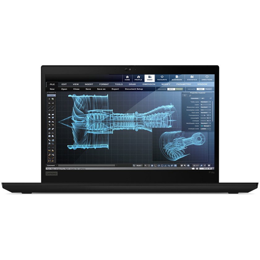 Laptop T1A N14 LENOVO P14SG2 (14" FHD, i5-1145G7, 8GB RAM, 256GB SSD, Intel Iris Xe, Windows 10, hrvatska tipkovnica, siva) - korišteno / profesionalno obnovljeno, jamstvo uključeno – internacionalna non HR tipkovnica-14