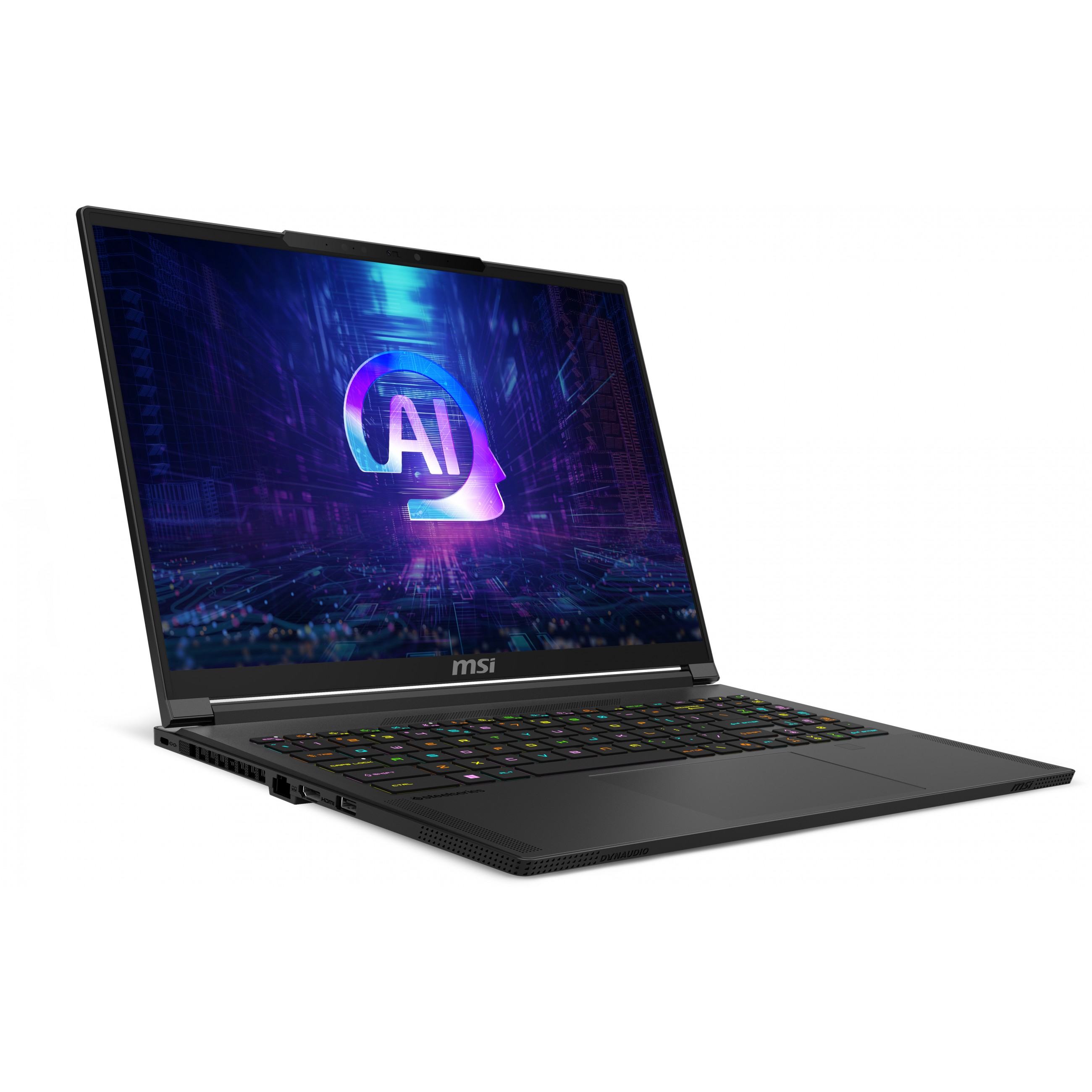 Laptop MSI Stealth A16 AI+ A3XWIG-043 (16" FHD, AMD Ryzen AI 9 HX, 32 GB RAM, 2 TB SSD, NVIDIA GeForce RTX 5080, Windows 11) – internacionalna non HR tipkovnica-2