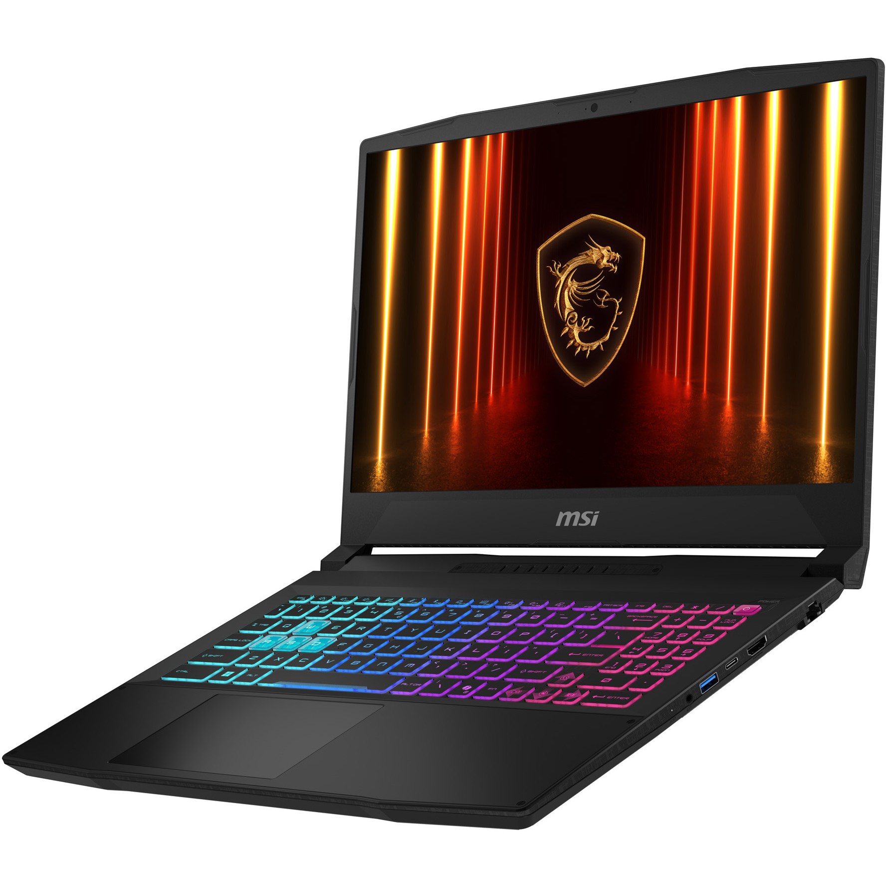 Laptop MSI Katana 15 HX B14WGK-058 (15.6" FHD, Intel Core i7-14650HX, 16 GB RAM, 512 GB SSD, NVIDIA GeForce RTX 5070, Windows 11 Home, crna) – internacionalna non HR tipkovnica-12