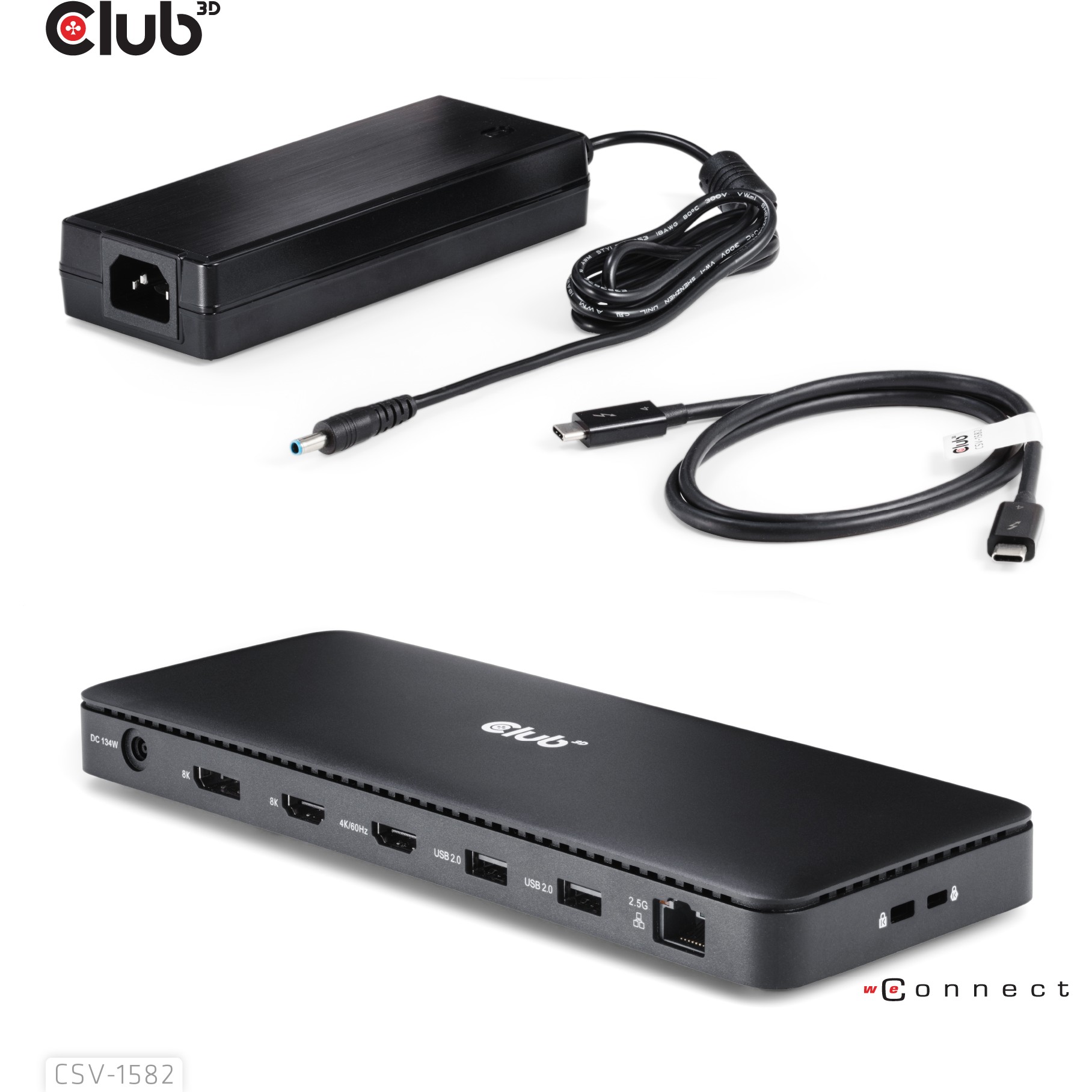 Docking stanica Club 3D Thunderbolt4 12-in-1 3 Displays-6