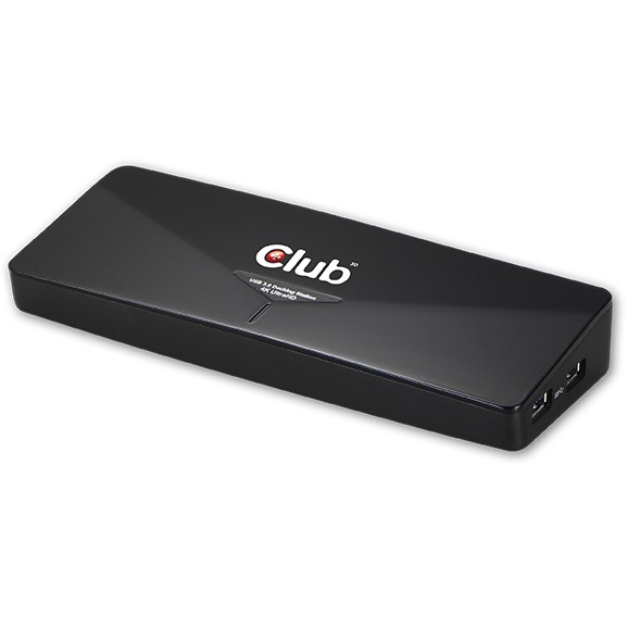 Docking stanica Club 3D 4K USB3 ->3xUSB3/HDMI/DP/DVI crna boja