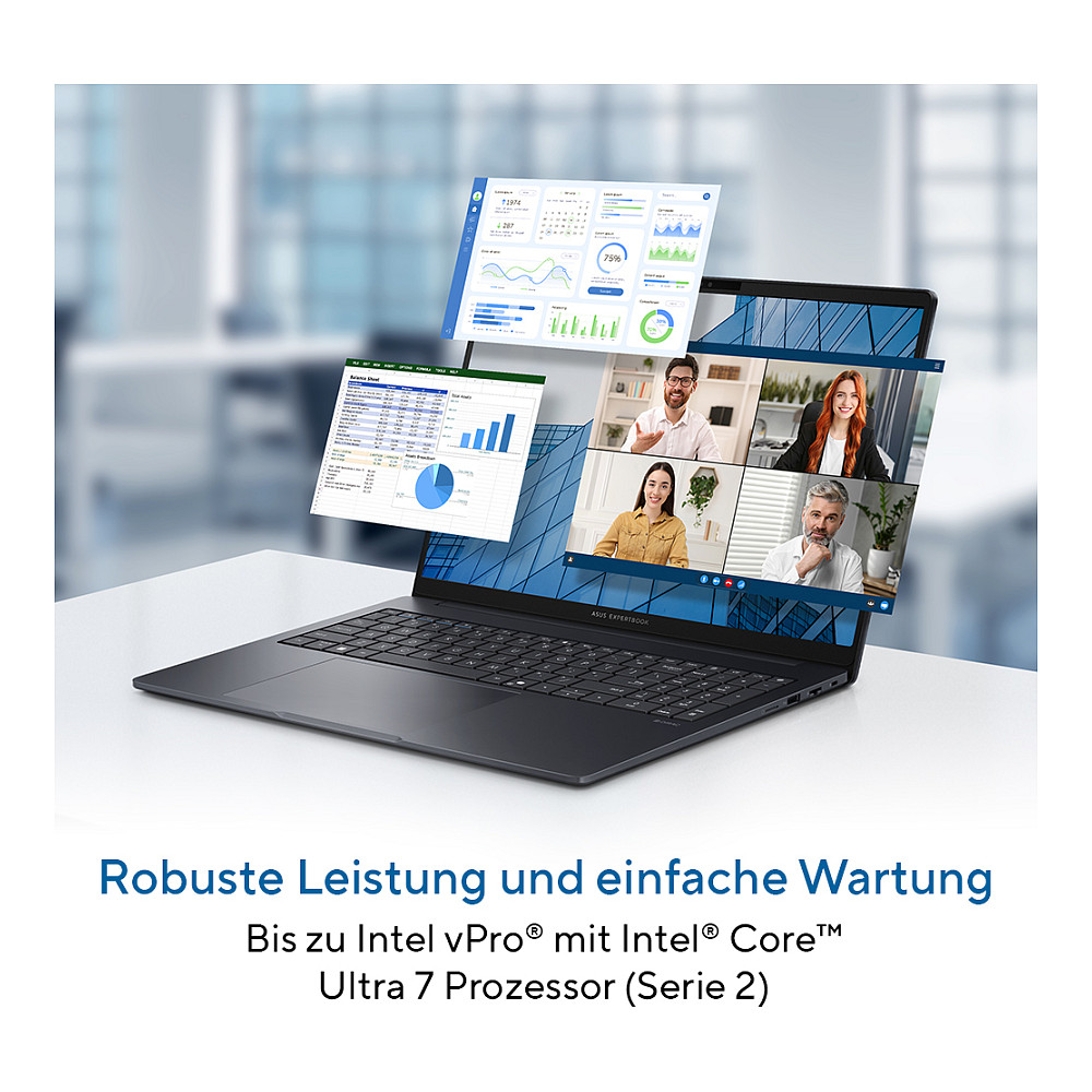 Laptop ASUS ExtertBook B3 16" U7-155H (16", 1920x1200, Intel Core i7, 16GB RAM, 1TB SSD, Intel Iris Xe, Windows 11 Pro, hrvatska tipkovnica, siva) – internacionalna non HR tipkovnica-10