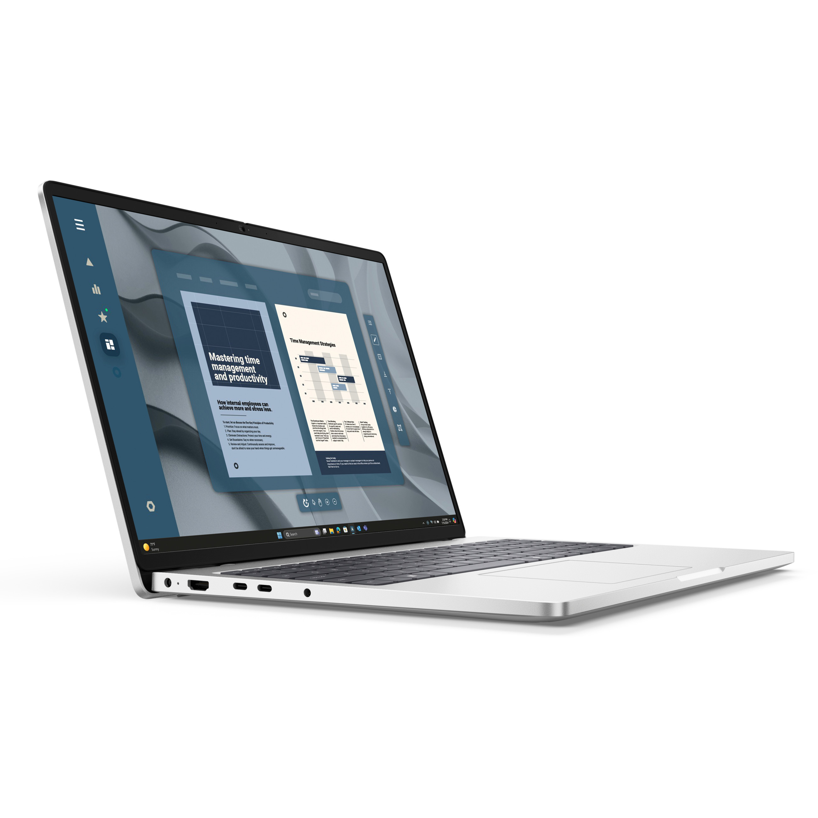 Laptop DELL Pro 16 PC16255 (40.64 cm, FHD+, AMD Ryzen AI 7 350, 16GB RAM, 512GB SSD, Windows 11 Pro, pozadinsko osvjetljenje tipkovnice) – internacionalna non HR tipkovnica-1