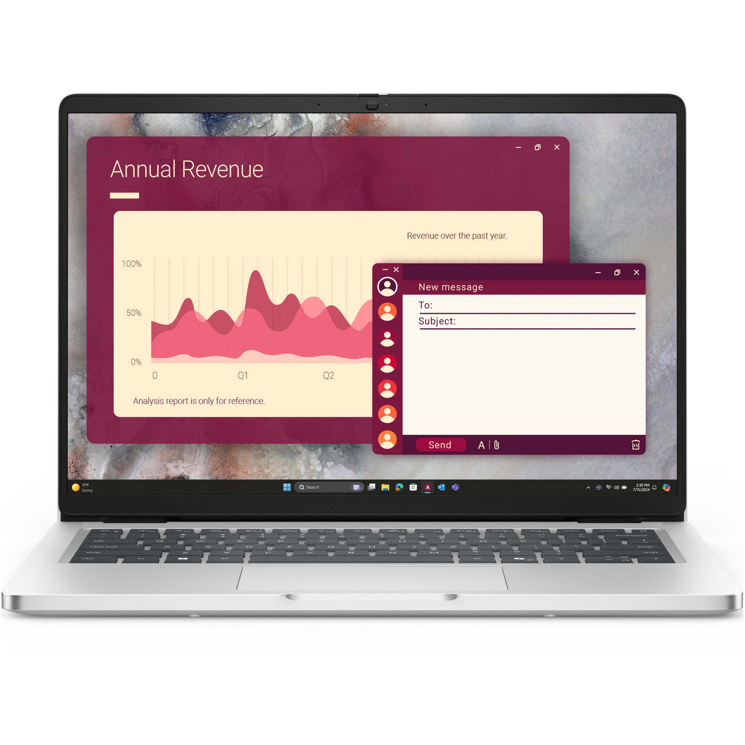 Laptop DELL Pro 14 PC14250 U5-235U (14" FHD, Intel i5, 16GB RAM, 512GB SSD, Intel UHD, Windows 10, hrvatska tipkovnica, srebrna) – internacionalna non HR tipkovnica-0