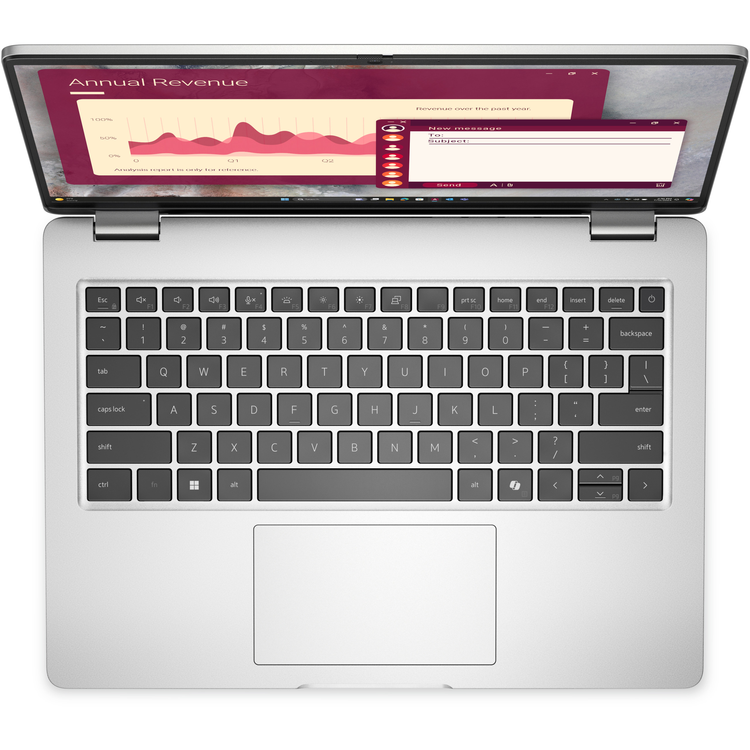 Laptop DELL Pro 14 PC14250 U5-235U (14" FHD, Intel i5, 16GB RAM, 512GB SSD, Intel UHD, Windows 10, hrvatska tipkovnica, srebrna) – internacionalna non HR tipkovnica-3