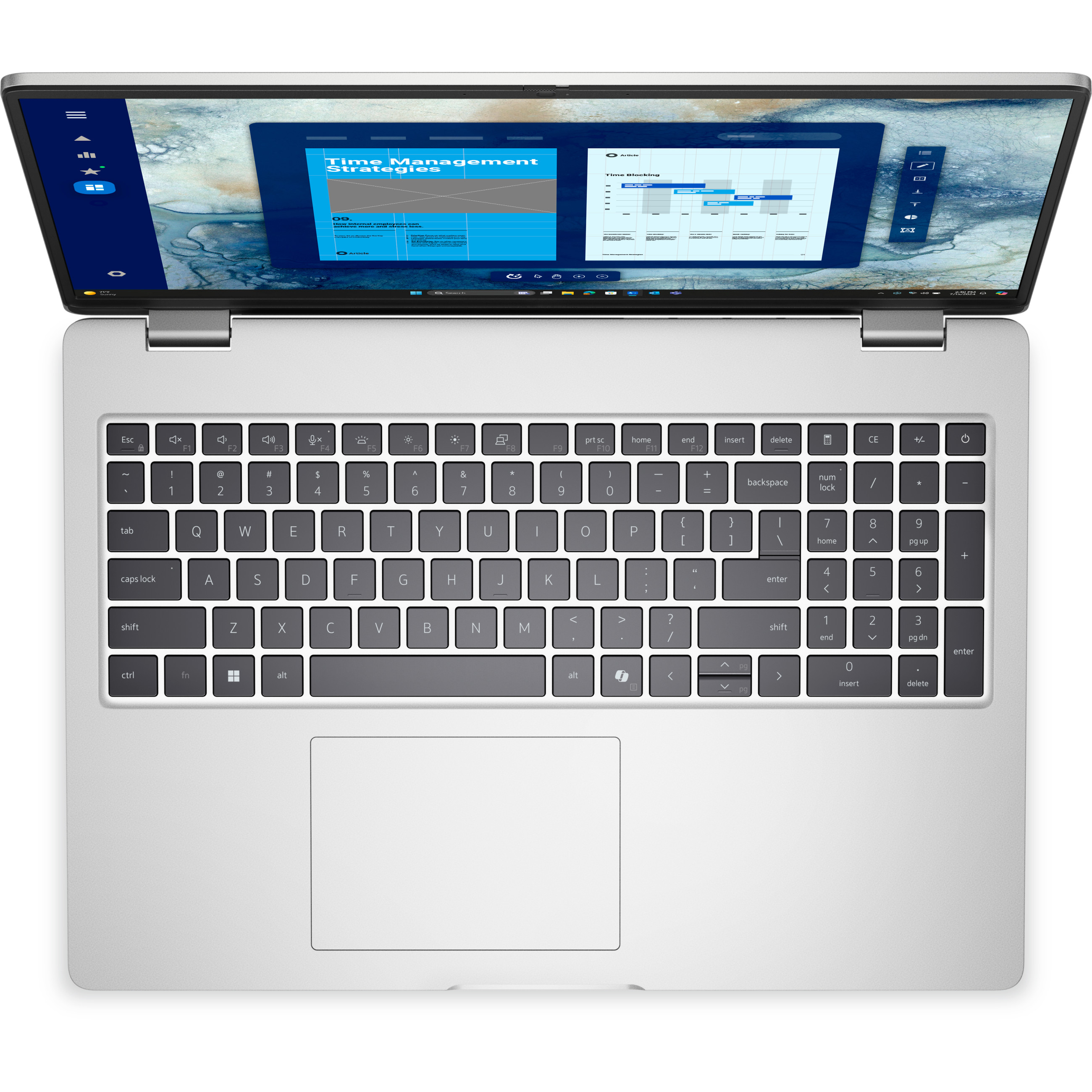 Laptop DELL Pro 16 PC16250 U5-235U (16" ekran, 1920x1200, Intel Core i5, 16GB RAM, 512GB SSD, Intel Iris Xe, Windows 11, hrvatska tipkovnica, srebrna boja) – internacionalna non HR tipkovnica-3