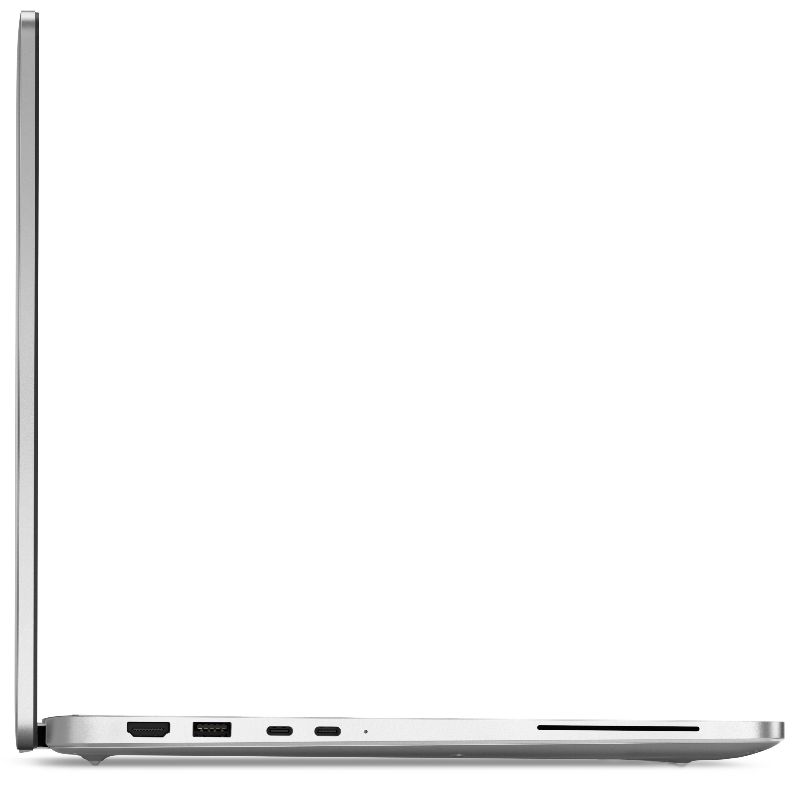 Laptop DELL Pro 16 Plus PB16255 (16" FHD, AMD Ryzen 5, 16GB RAM, 512GB SSD, AMD Radeon, Windows 11, hrvatska tipkovnica, srebrna boja) – internacionalna non HR tipkovnica-4