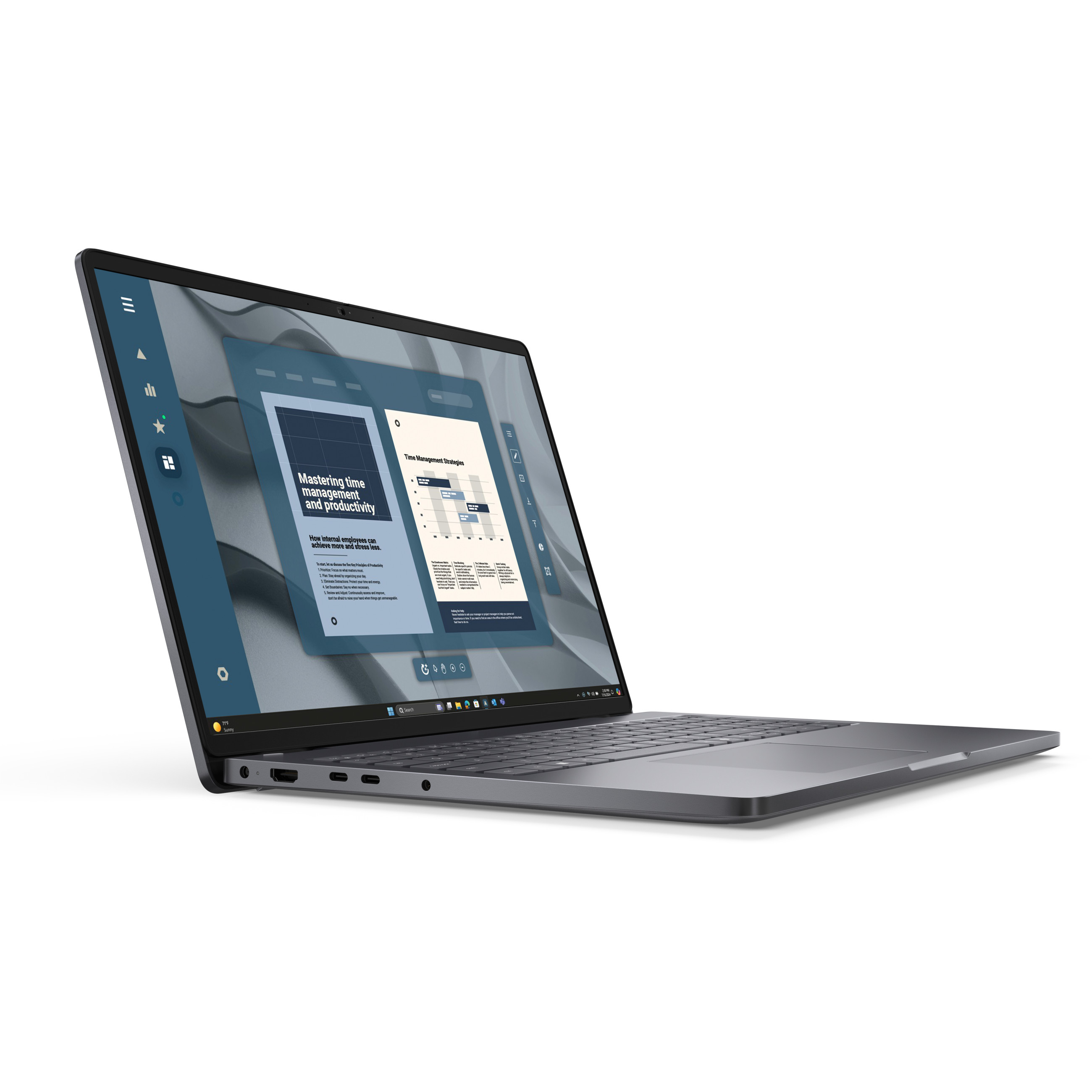 Laptop DELL Pro 16 PC16255 (40.64 cm, FHD+, AMD Ryzen 5, 16GB RAM, 512GB SSD, Windows 11 Pro, pozadinsko osvjetljenje tipkovnice) – internacionalna non HR tipkovnica-1