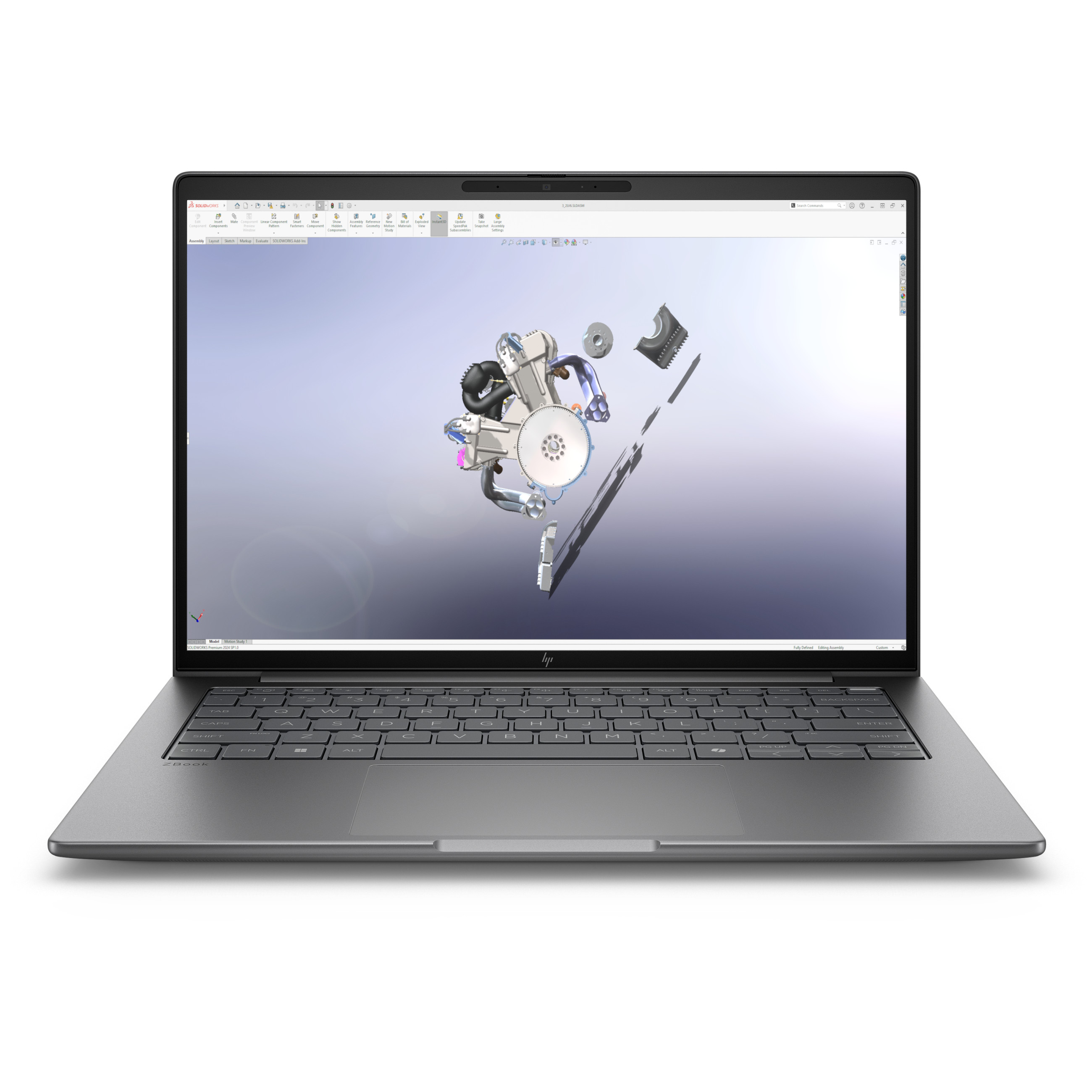 Laptop HP ZBOOK 8 G1I (14 Zoll, 2.5k, Intel Core Ultra 7 255H, 32GB RAM, 1TB/SSD, Windows 11 Pro)
