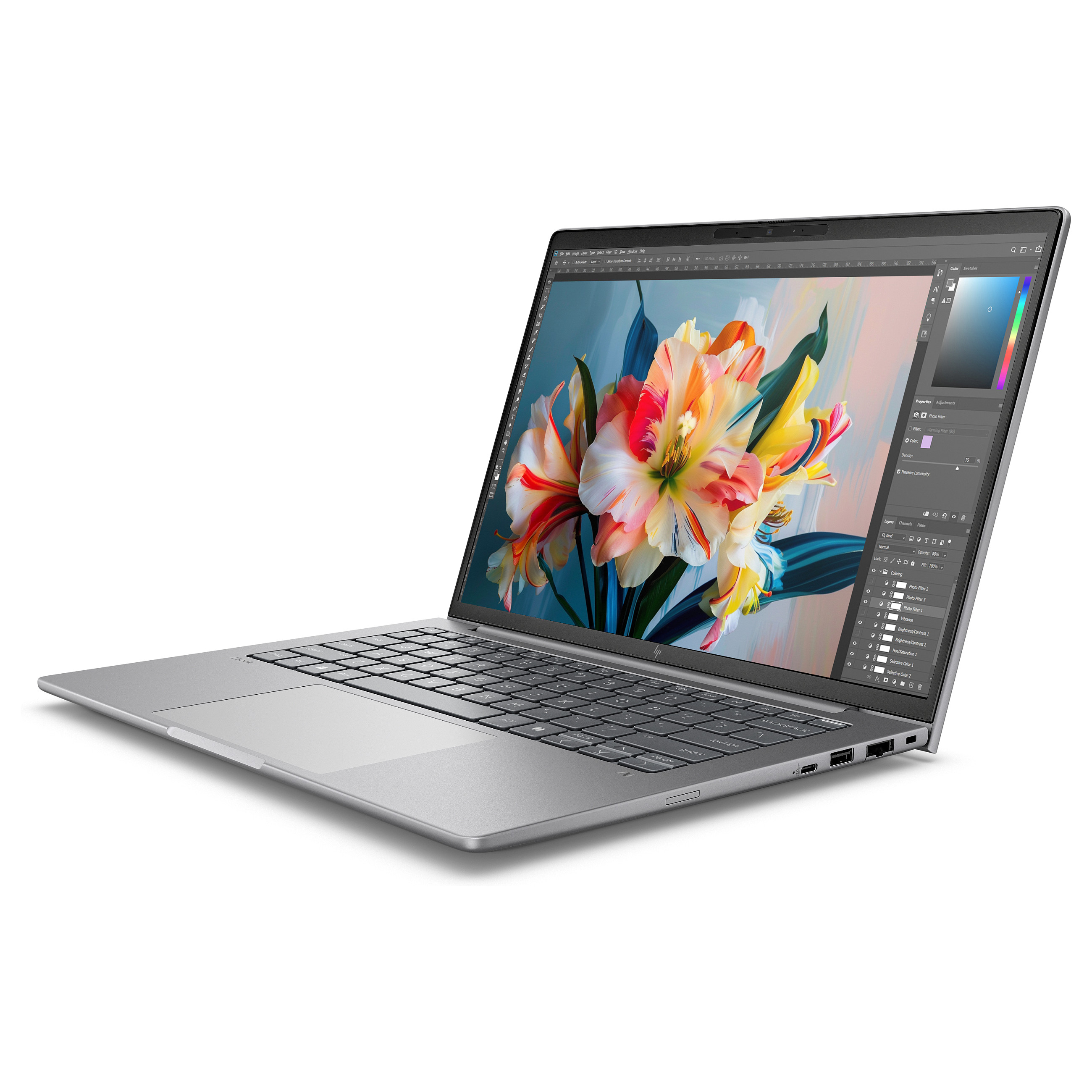 Laptop HP ZBook 8 G1i (14" WQXGA, Intel Core Ultra 7 265H, 64GB RAM, 2TB SSD, Windows 11 Pro, njemačka tipkovnica)-12