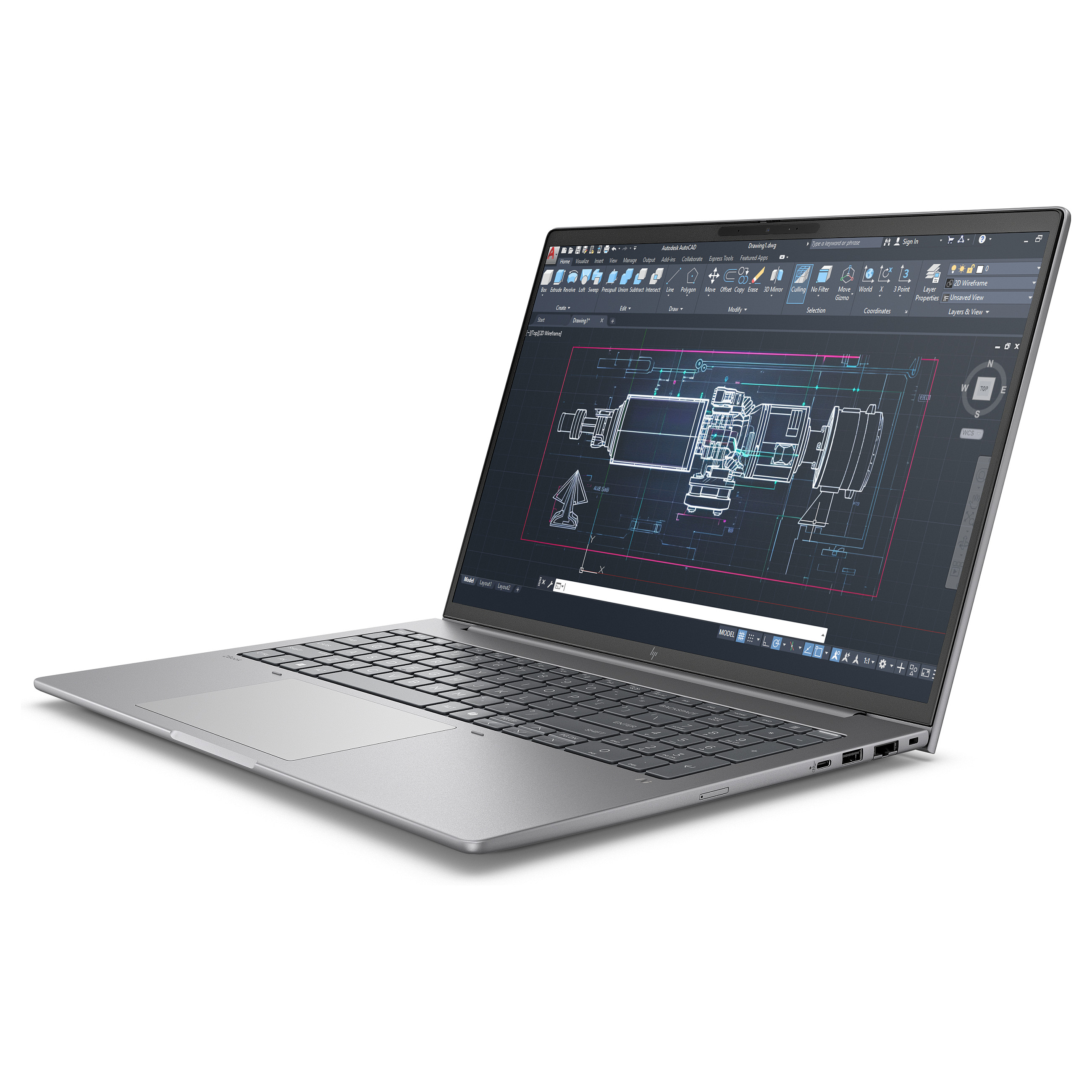 Laptop HP ZBook 8 G1i (16" wuxga, intel core ultra 7 255h, 32gb, 1tb ssd, win 11 pro, de layout)-12