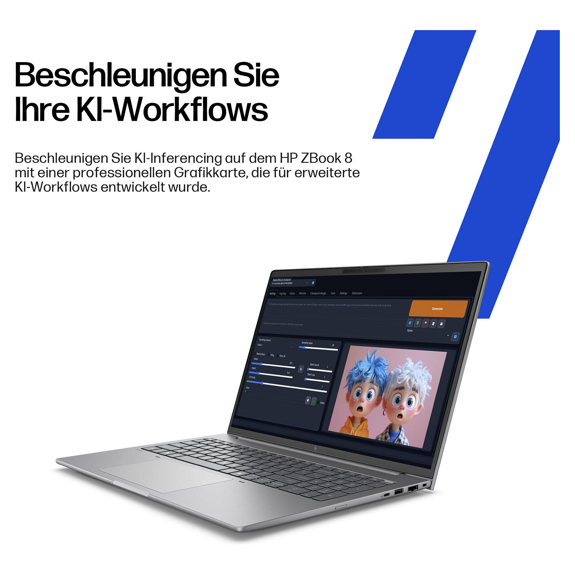 Laptop HP ZBook 8 G1i (16" wuxga, intel core ultra 7 255h, 32gb, 1tb ssd, win 11 pro, de layout)-10