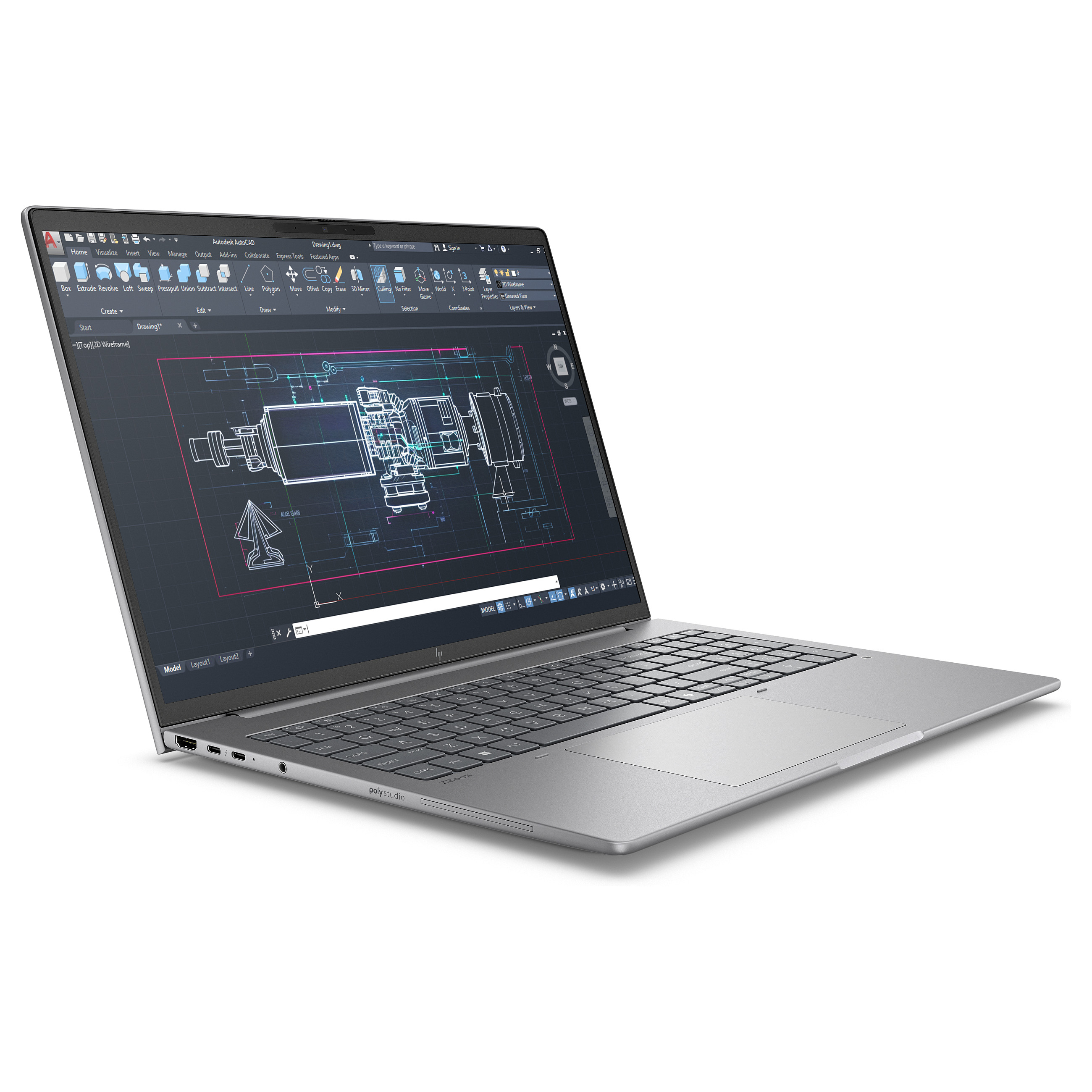 Prijenosno računalo HP ZBook 8 G1i (16" WQUXGA, Intel Core Ultra 7 265H, 64GB RAM, 2TB SSD, Win 11 Pro, DE)-15