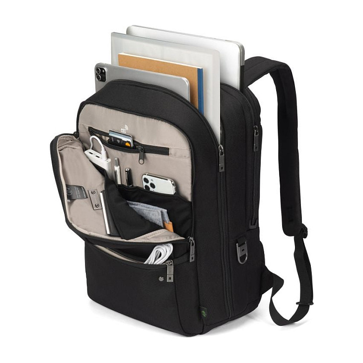 Ruksak DICOTA FIVE (za prijenosnike 15-17.3", crna boja)-15