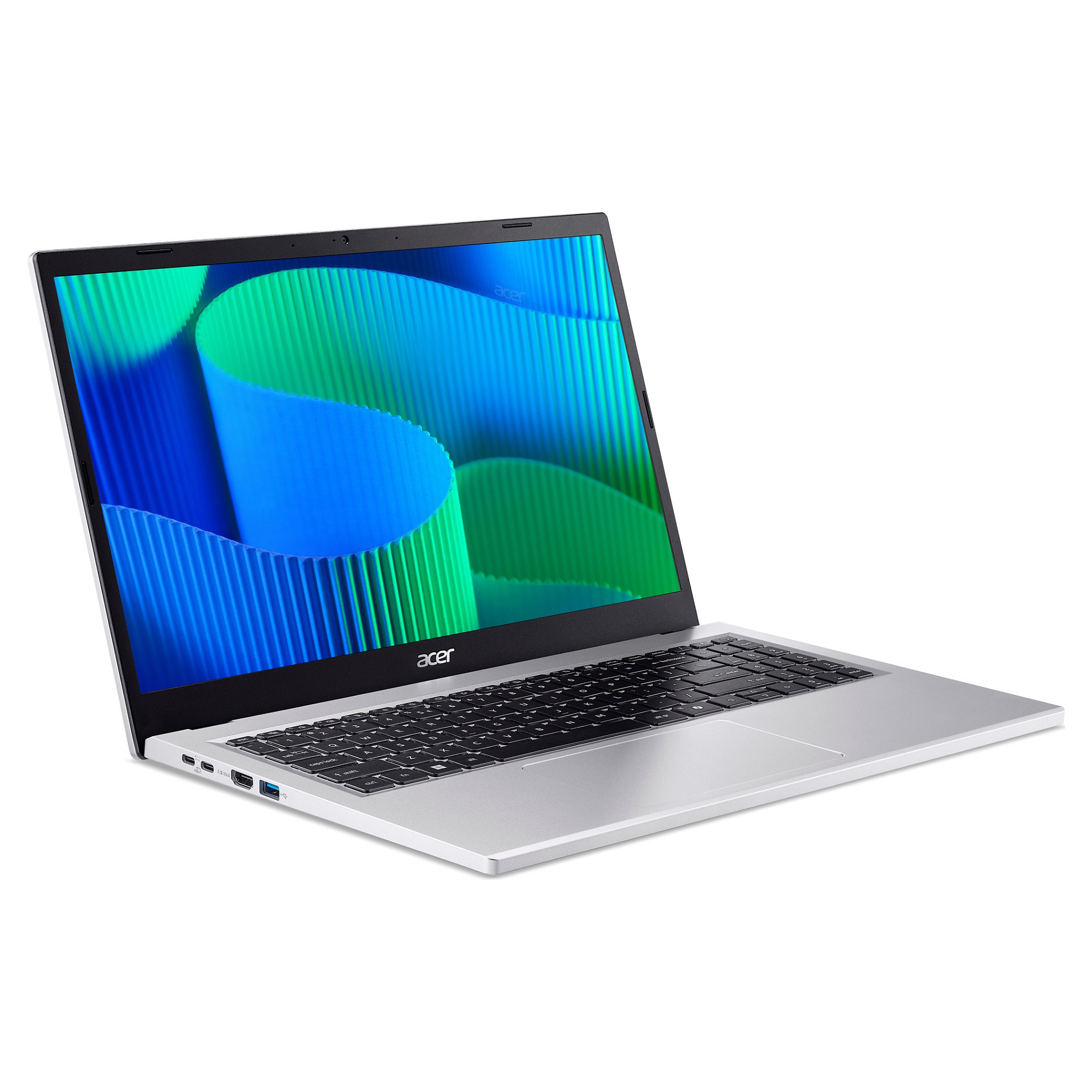 Laptop ACER Extensa EX215-57 (15.6" FHD, Intel i5, 16GB RAM, 512GB SSD, Windows 11 Pro, srebrna) – internacionalna non HR tipkovnica-1