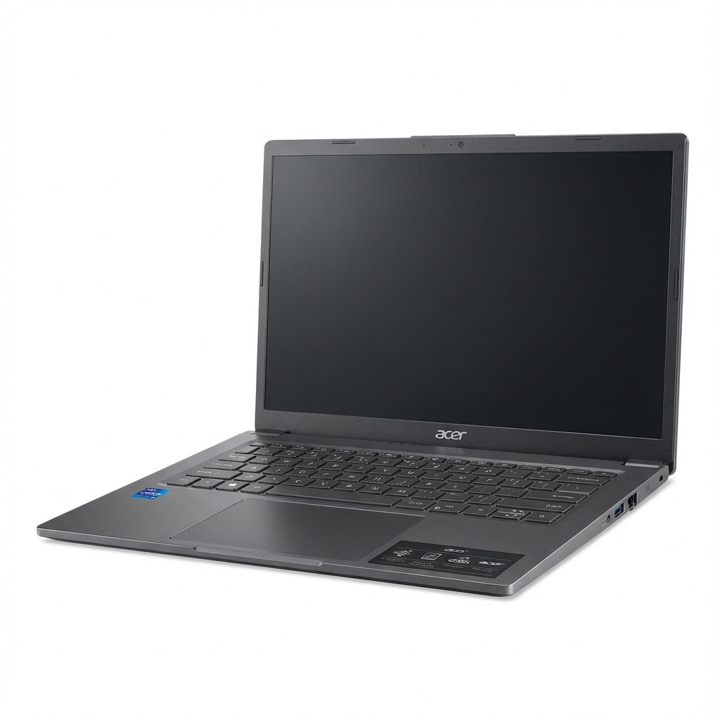 Laptop ACER Aspire 14 AI 14" XX1-26-100 (14" FHD, Intel Core i5, 32GB RAM, 1TB SSD, Windows 11 Home, hrvatska tipkovnica, srebrna) – internacionalna non HR tipkovnica