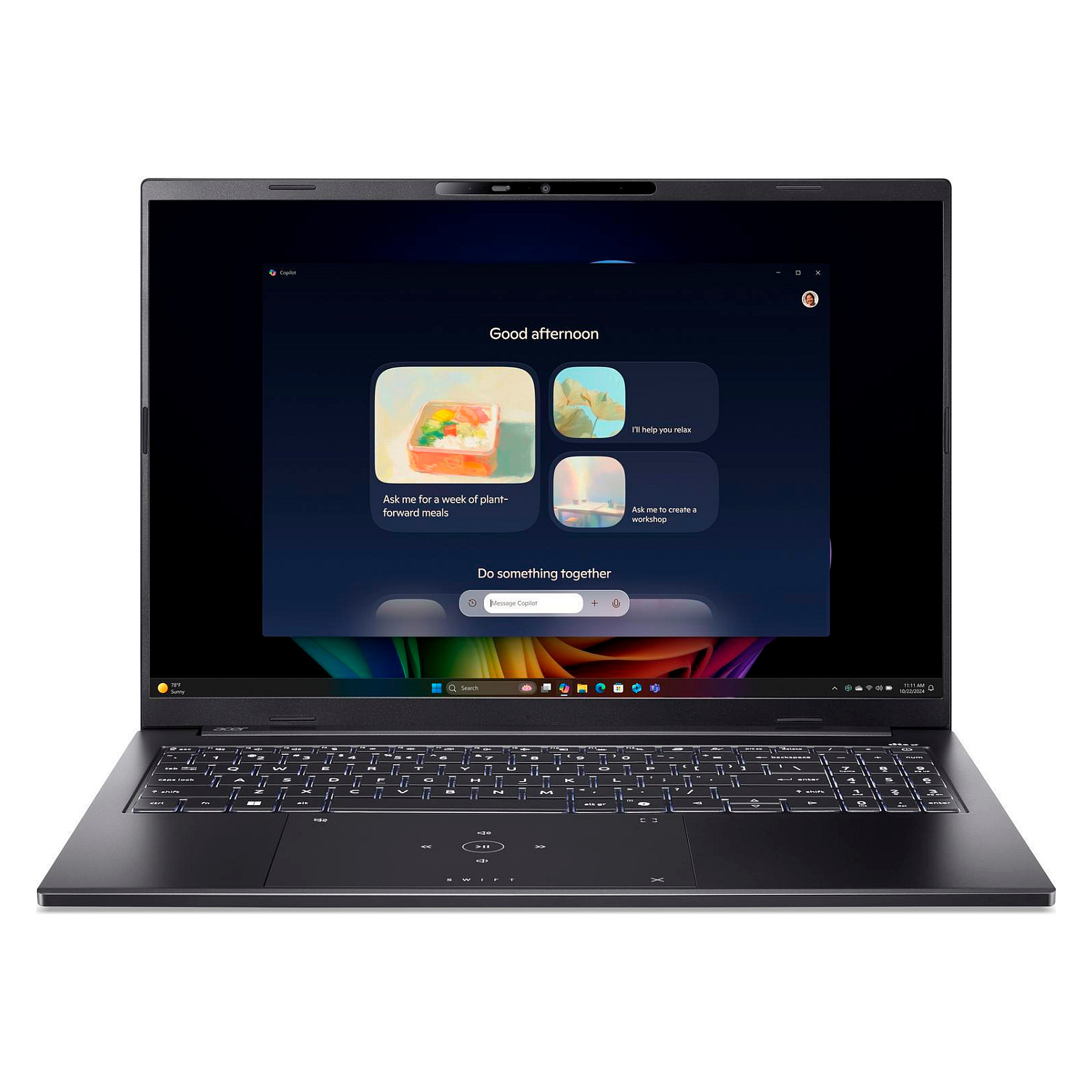 Laptop ACER Aspire Go 16 AI OLED 16" (rezolucija, procesor, RAM 16GB, SSD 1TB, OS Windows 11 Home) – internacionalna non HR tipkovnica-1
