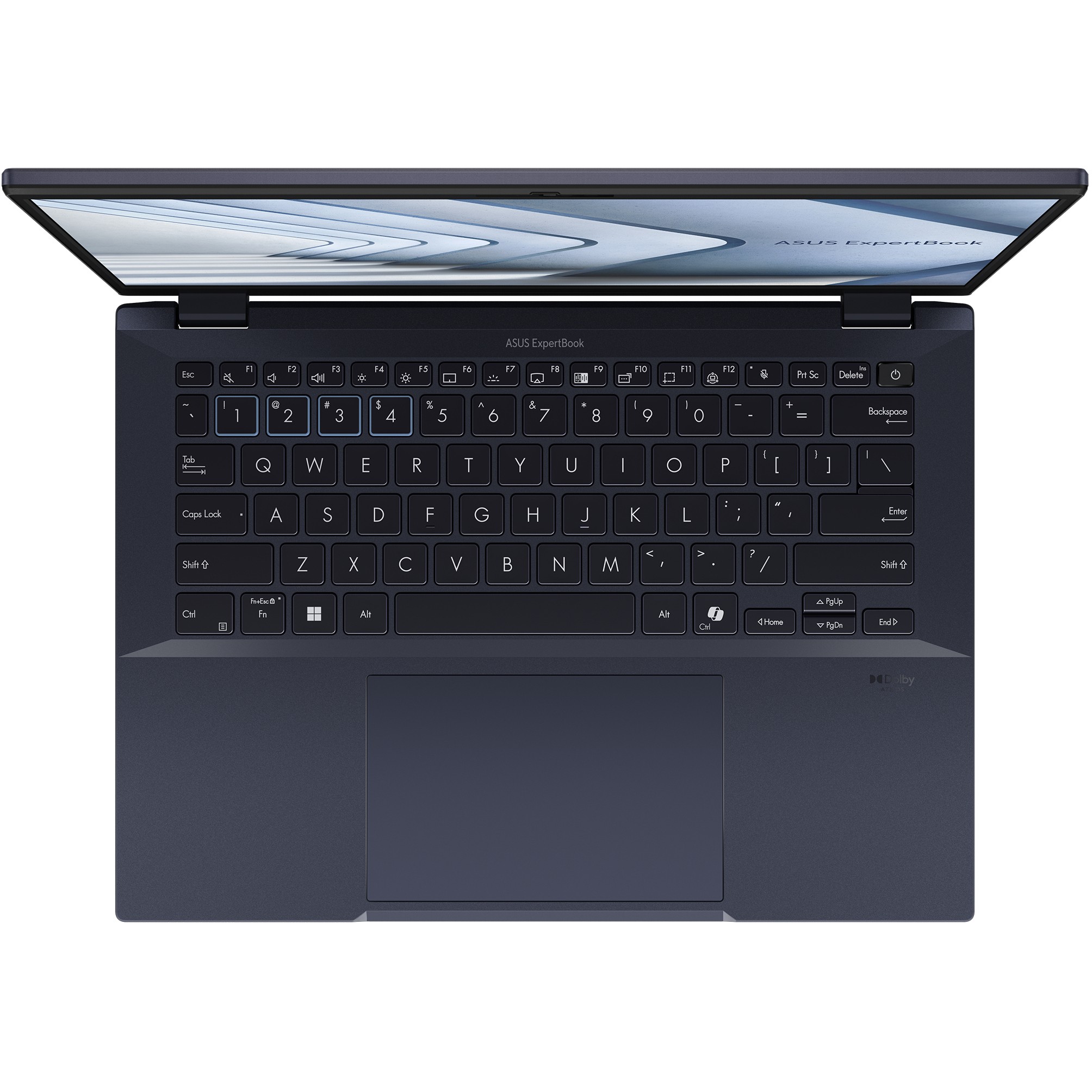 Laptop ASUS ExpertBook B5 14" (rezolucija 1920x1200, procesor Intel Core i7-155U, RAM 32GB, SSD 1TB, grafika Intel Iris Xe, OS Windows 11 Pro, jezik tipkovnice HR, boja siva) – internacionalna non HR tipkovnica-5