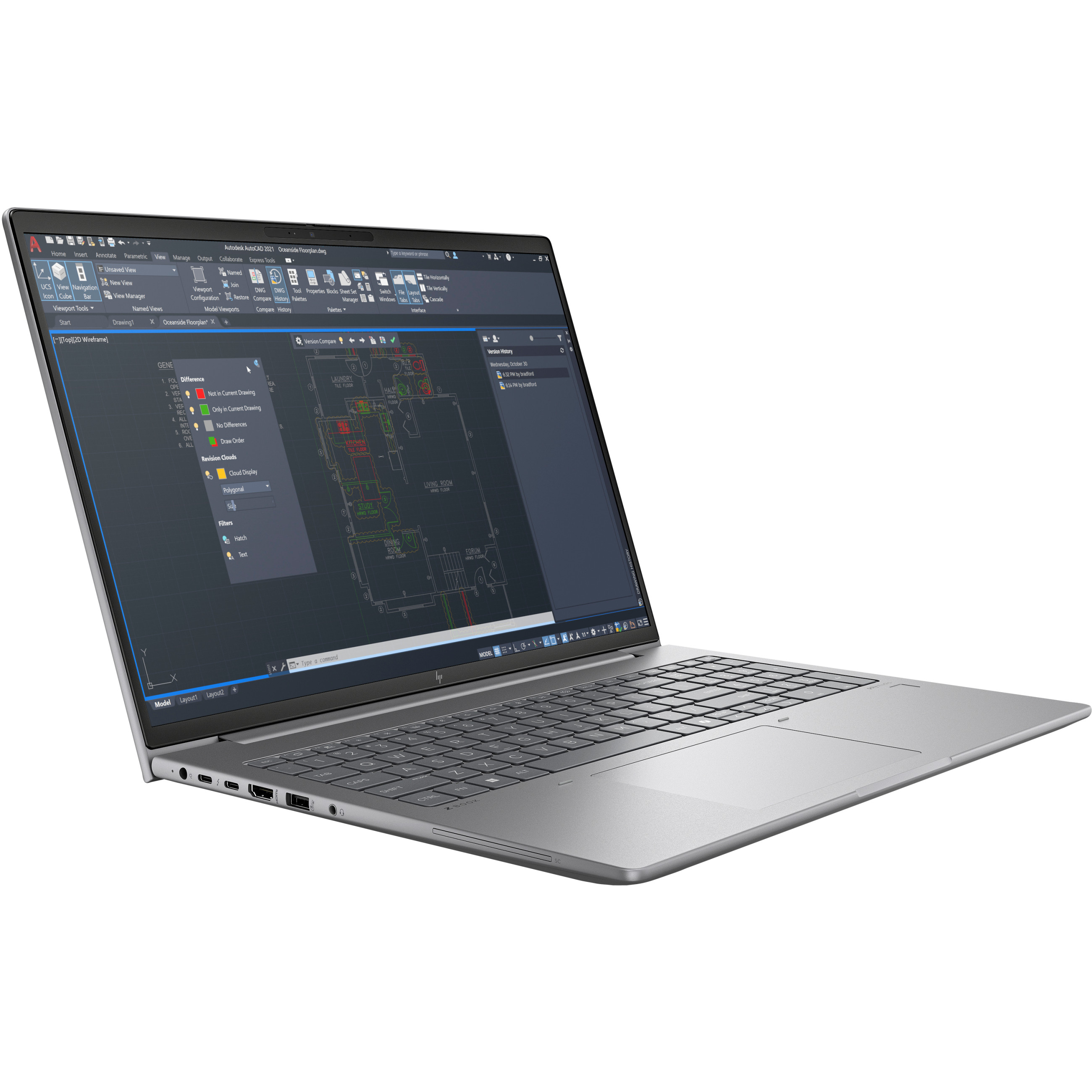 Laptop HP ZBook Power 16 G11A (16 inch, WQXGA, AMD Ryzen 7 PRO 8845HS, 32GB RAM, 1TB SSD, NVIDIA RTX 2000 8GB, Windows 11 Pro) – internacionalna non HR tipkovnica-1