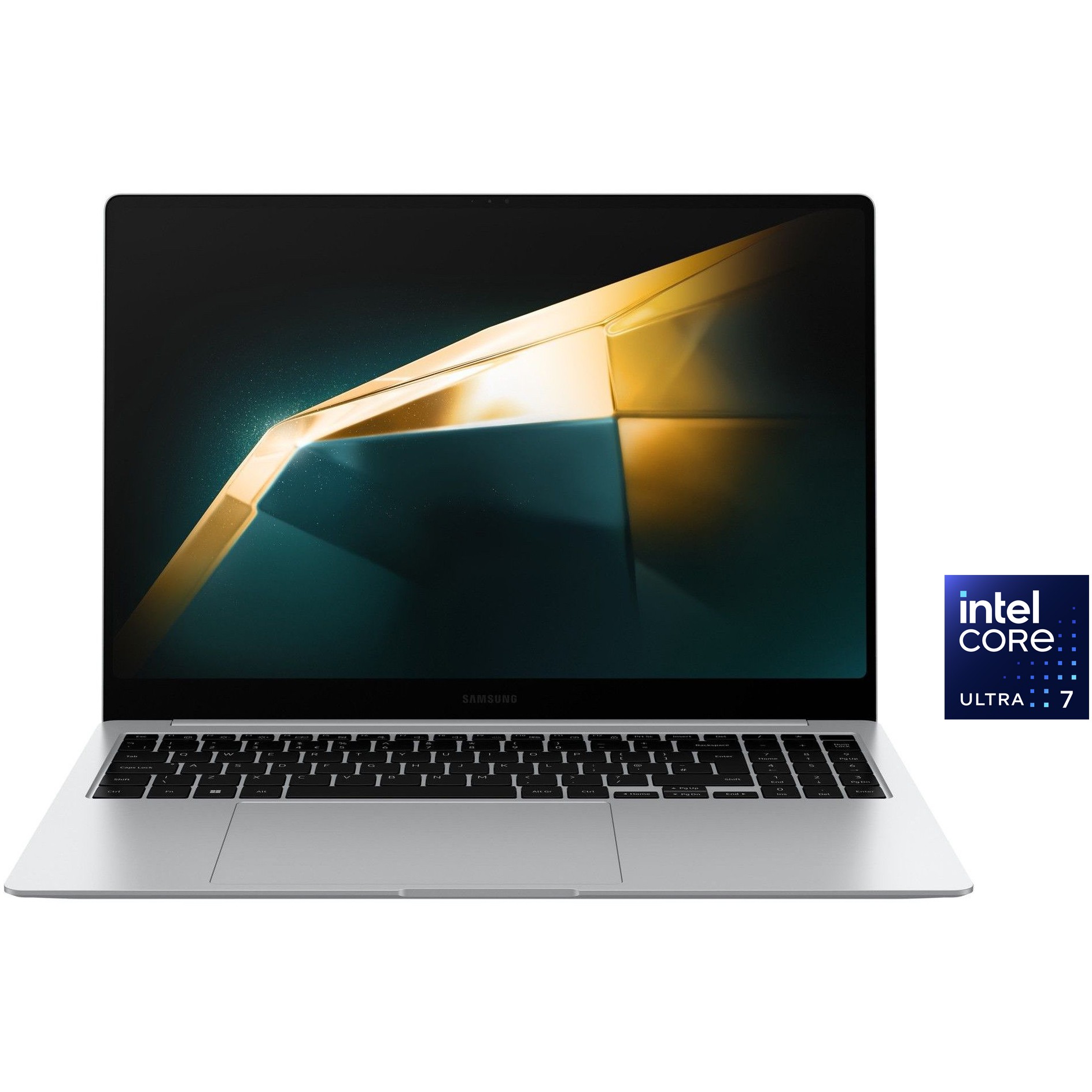 Laptop SAMSUNG Galaxy Book4 Pro (16", AMOLED, WQXGA+, Touch, 120Hz, Intel Core Ultra 7 155H, 32GB, 512GB SSD, Intel Arc Graphics, Windows 11 Pro, Non-HR tipkovnica, Platinum Silver)-0