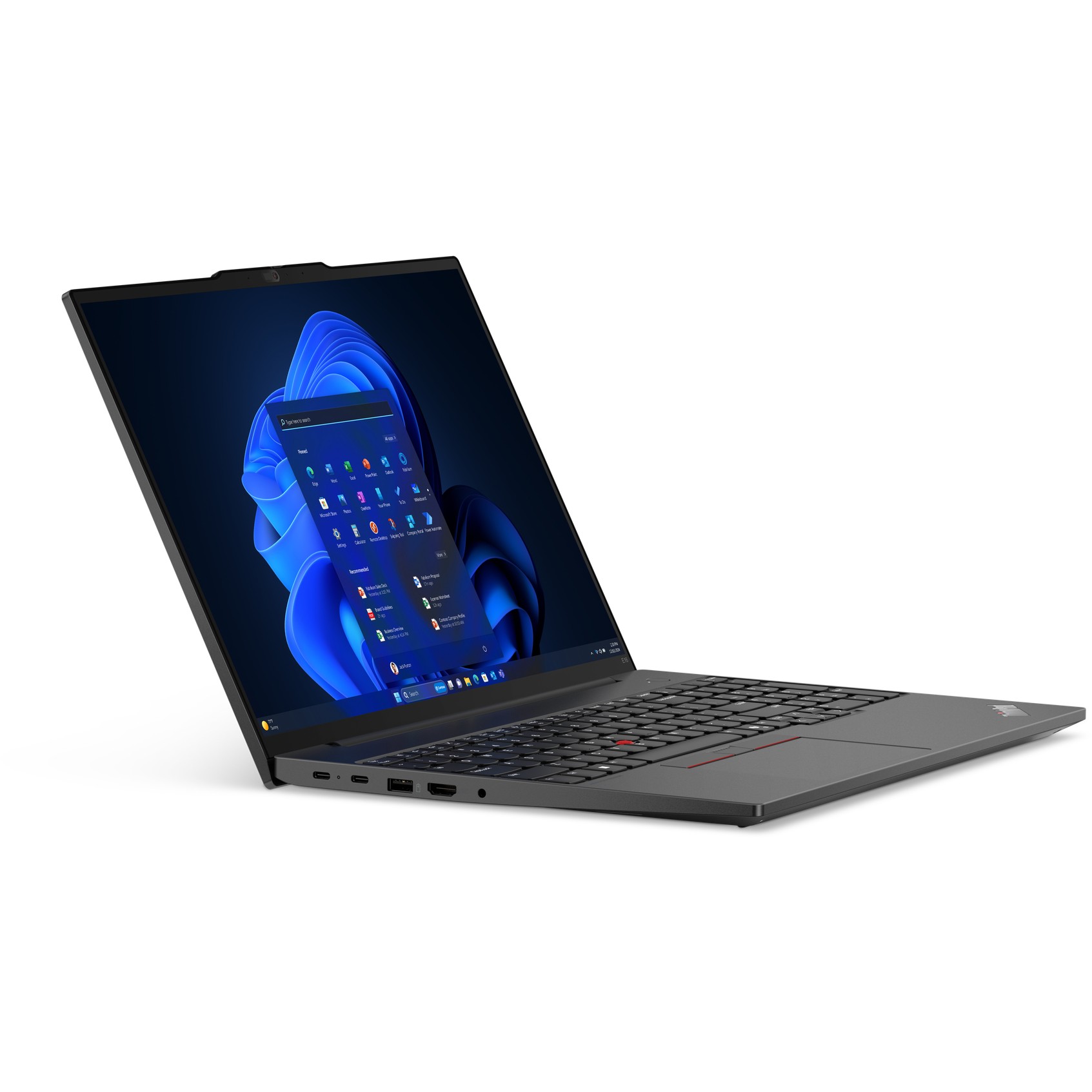 Laptop LENOVO ThinkPad E16 G2 (16" FHD, RYZ5 7535HS, 8GB RAM, 256SSD, R660M, W11Pro, crna) – internacionalna non HR tipkovnica-17