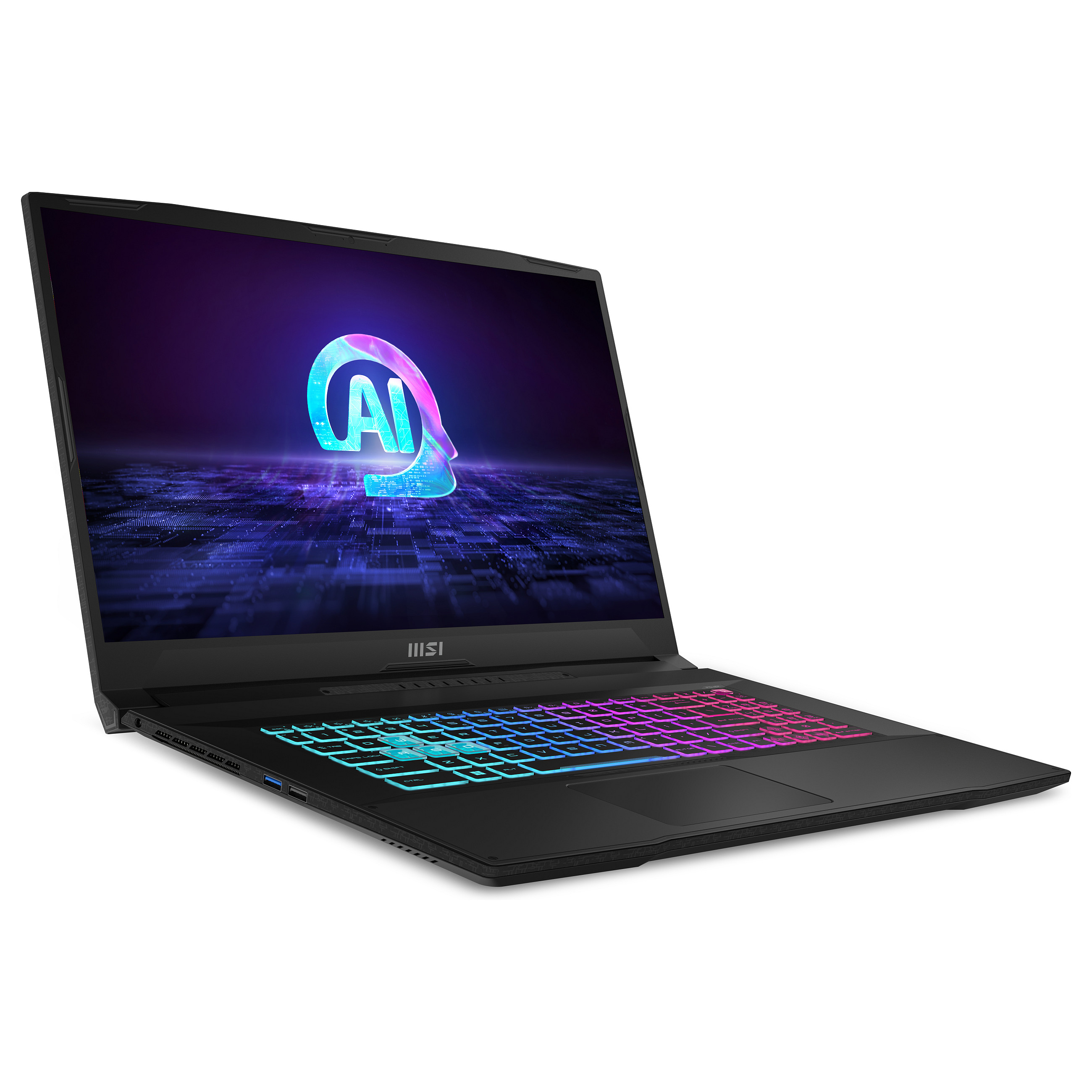 Laptop MSI Katana A17 AI B8VF-866 (17.3" FHD, AMD Ryzen 7 8845HS, 16 GB RAM, 1 TB SSD, NVIDIA GeForce RTX 4060, Windows 11 Home, crna) – internacionalna non HR tipkovnica-2