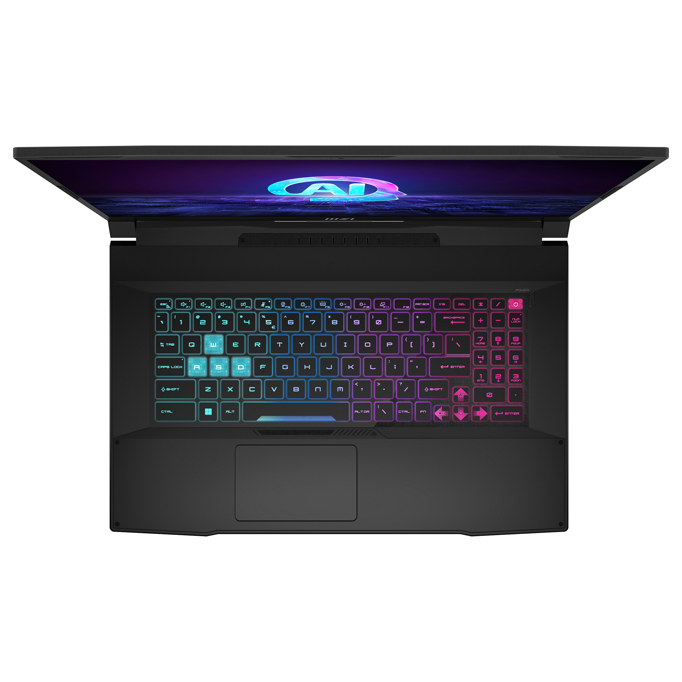 Laptop MSI Katana A17 AI B8VF-866 (17.3" FHD, AMD Ryzen 7 8845HS, 16 GB RAM, 1 TB SSD, NVIDIA GeForce RTX 4060, Windows 11 Home, crna) – internacionalna non HR tipkovnica-5