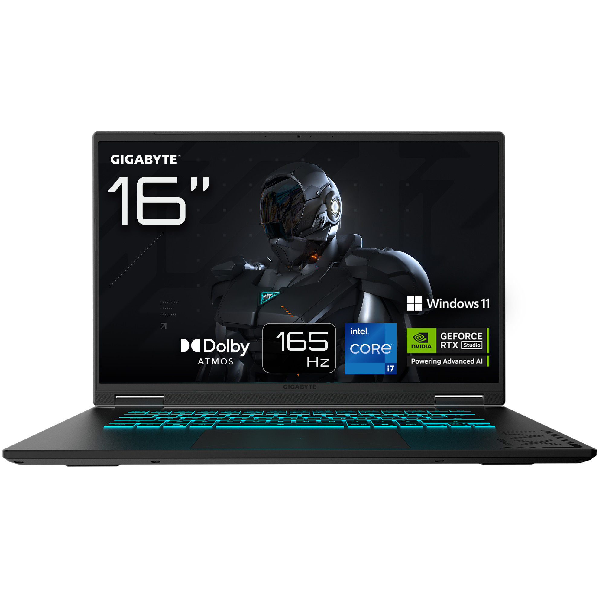 Laptop GIGABYTE GAMING A16 CTH (16" FHD, Intel Core i7-13620H, 16GB RAM, 1TB SSD, RTX 5050, Windows 11 Home) – internacionalna non HR tipkovnica-0