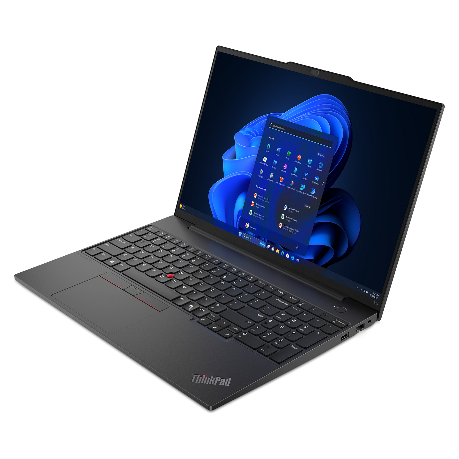 Laptop LENOVO ThinkPad E16 G2 21M50027GE (16" FHD+, R7-7535HS, 32GB RAM, 1TB SSD, Win11 Pro)-1