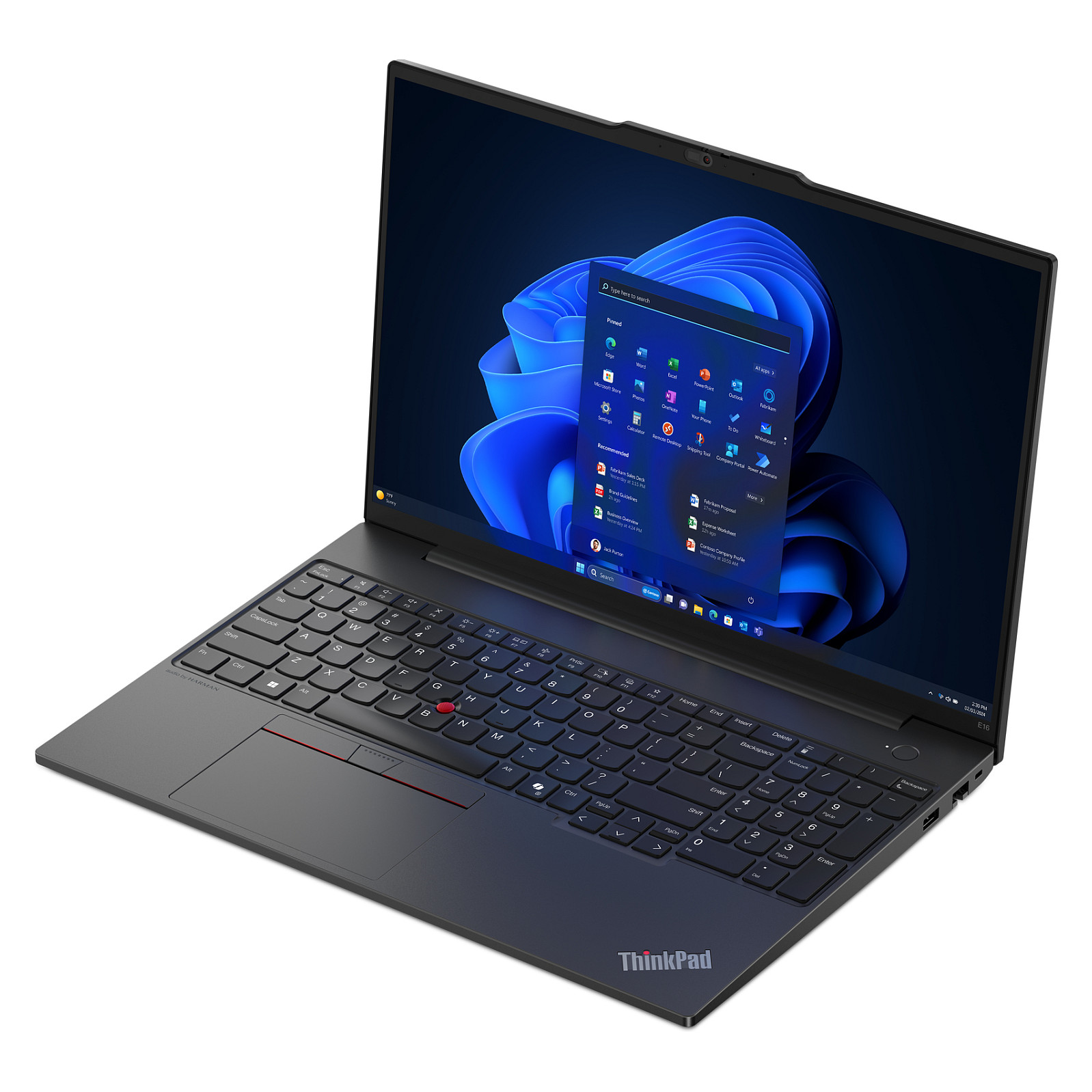 Laptop LENOVO ThinkPad E16 G2 21M50027GE (16" FHD+, R7-7535HS, 32GB RAM, 1TB SSD, Win11 Pro)-4