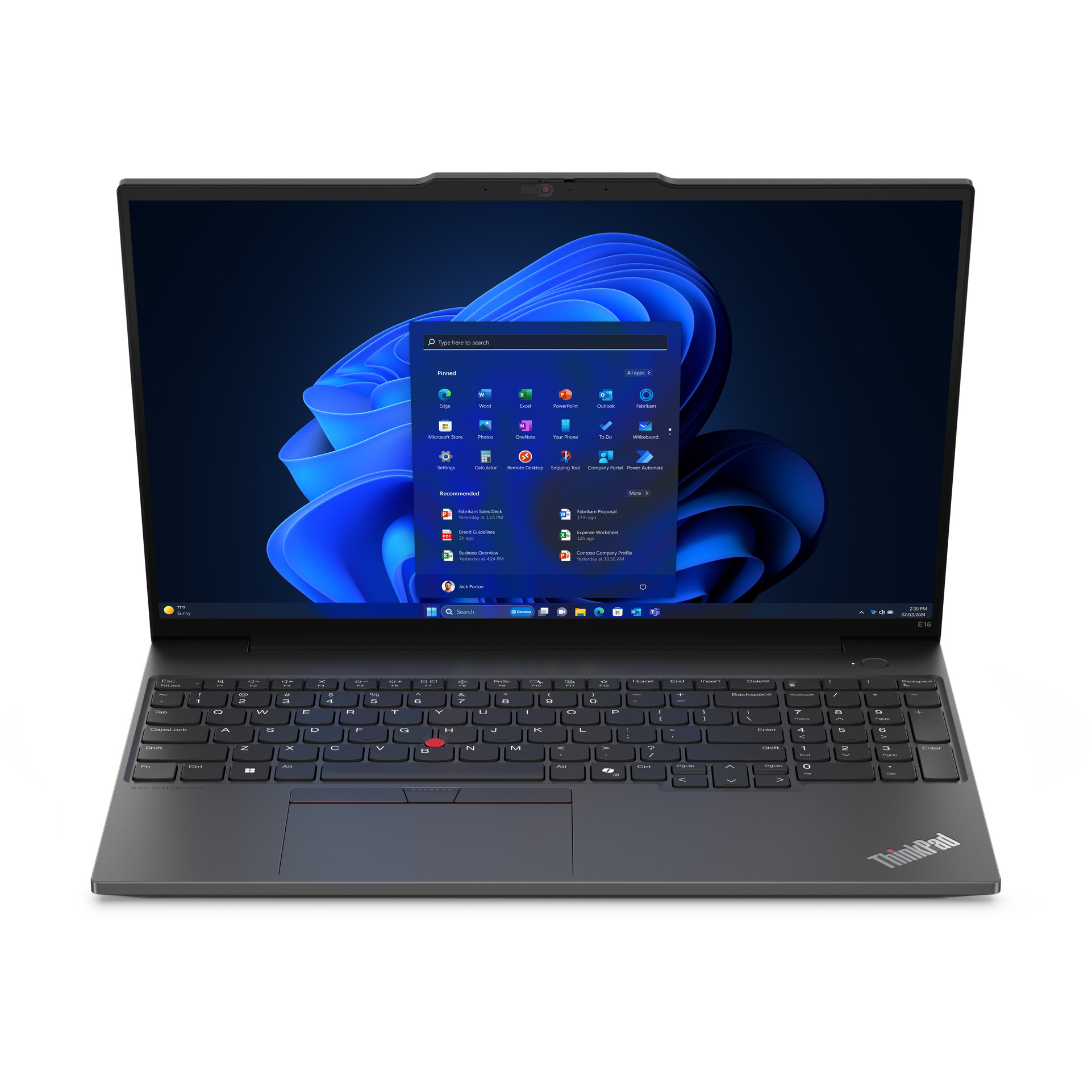 Laptop LENOVO ThinkPad E16 G2 CU7 (16" FHD, Intel Core i5, 16GB RAM, 512GB SSD, Windows 11 Pro, crna) – internacionalna non HR tipkovnica-6