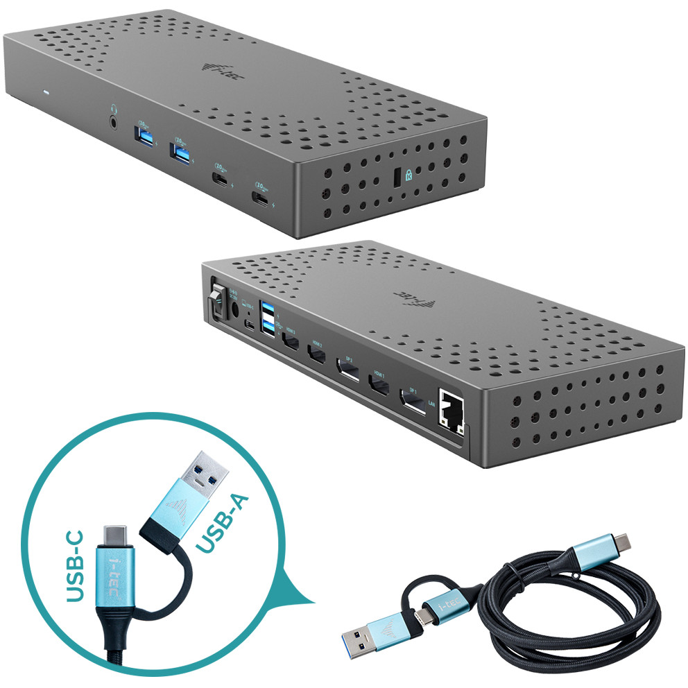 Docking Station I-TEC USB-C/Thunderbolt 14-in-1 PD 100W-0