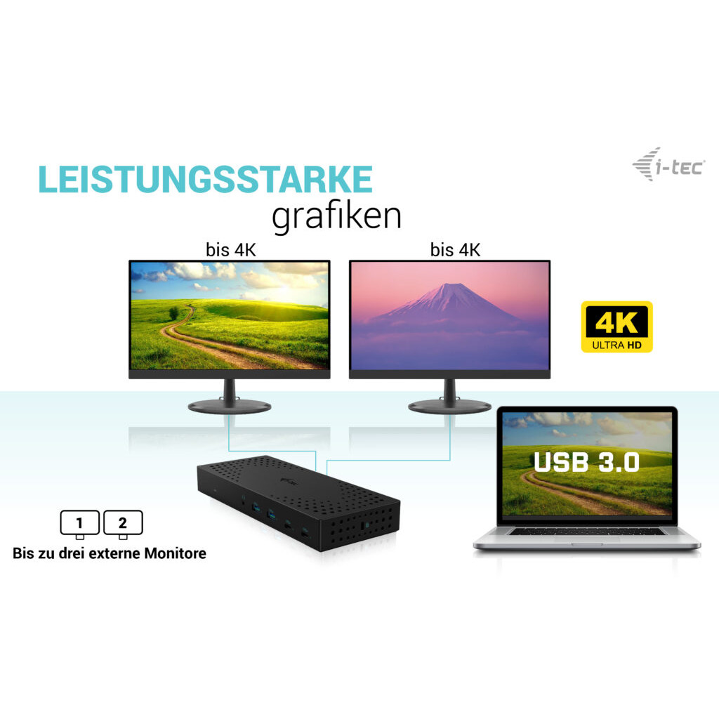 Docking Station I-TEC USB-C/Thunderbolt 14-in-1 PD 100W-12