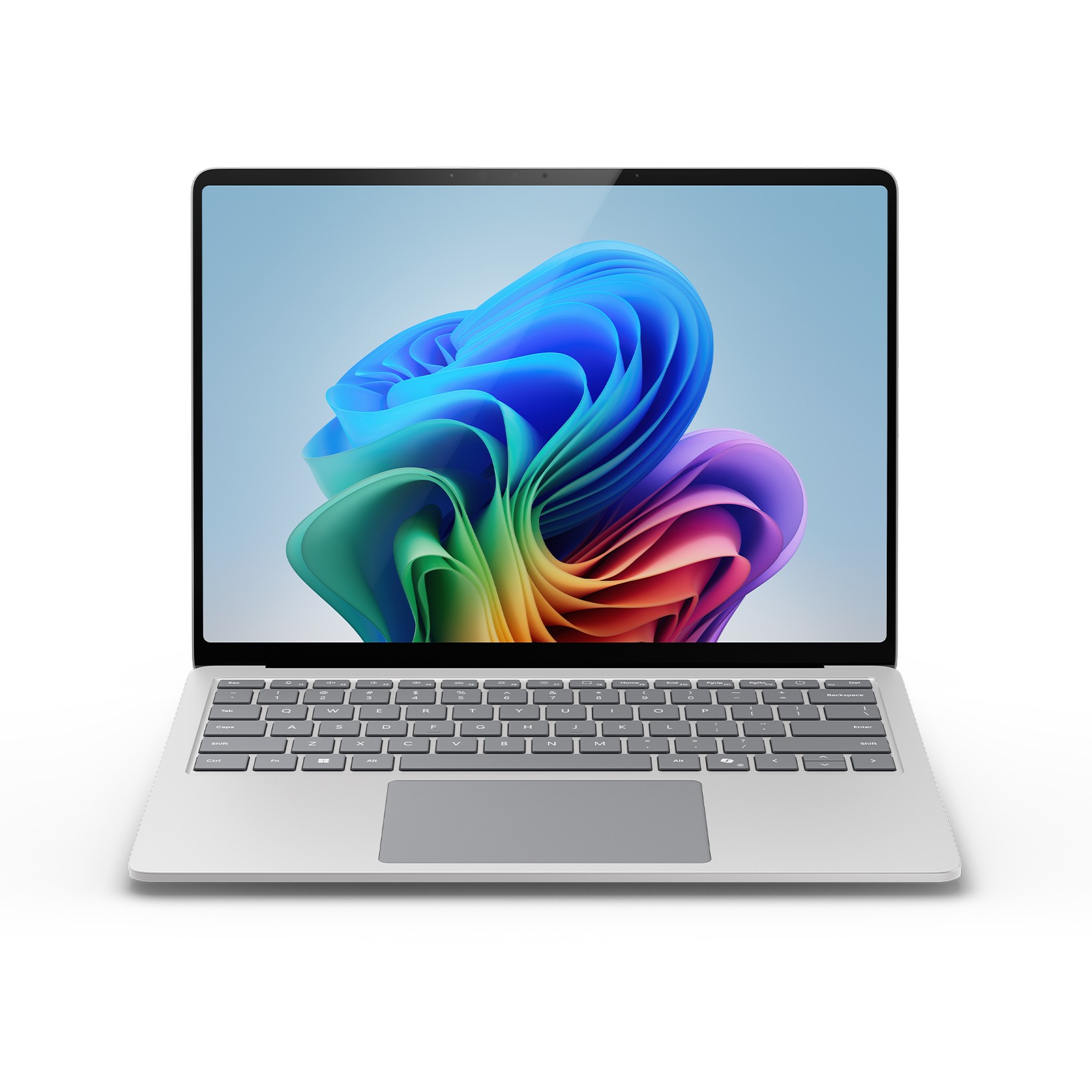 Laptop MICROSOFT Surface Laptop 7Gen. Copilot+ (12" ekran, 2560x1600, Intel procesor, 16GB RAM, 256GB SSD, Windows 11 Pro, hrvatska tipkovnica, platinasta) – internacionalna non HR tipkovnica