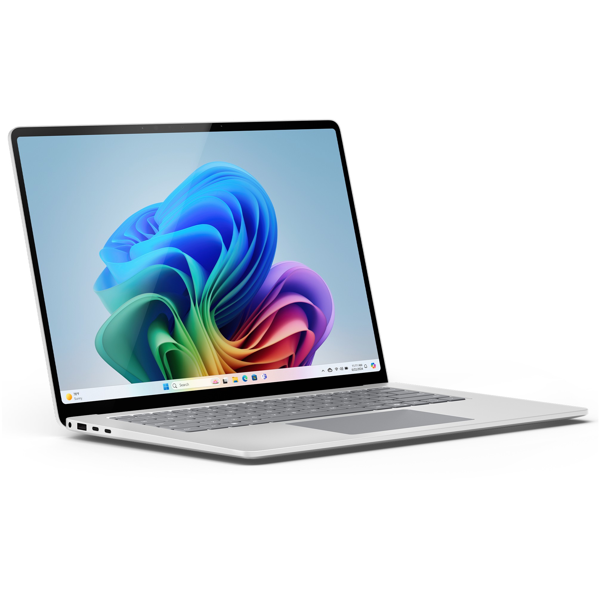 Laptop MICROSOFT Surface Laptop 7Gen. Copilot+ (12" ekran, 2560x1600, Intel procesor, 16GB RAM, 256GB SSD, Windows 11 Pro, hrvatska tipkovnica, platinasta) – internacionalna non HR tipkovnica-3