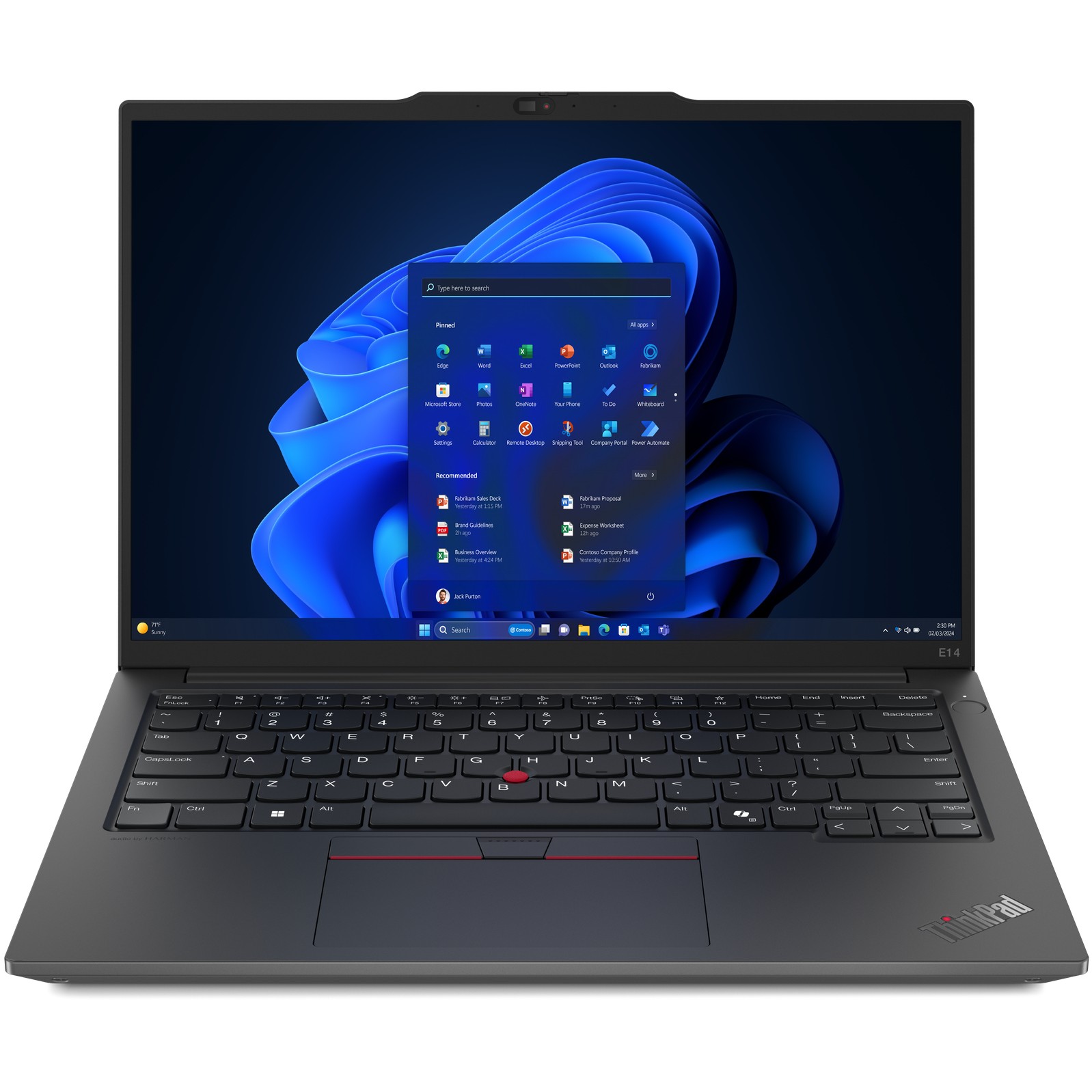Laptop LENOVO ThinkPad E14 G6 (16GB, 512SSD, RYZ5 7535HS, W11Pro) – internacionalna non HR tipkovnica-0