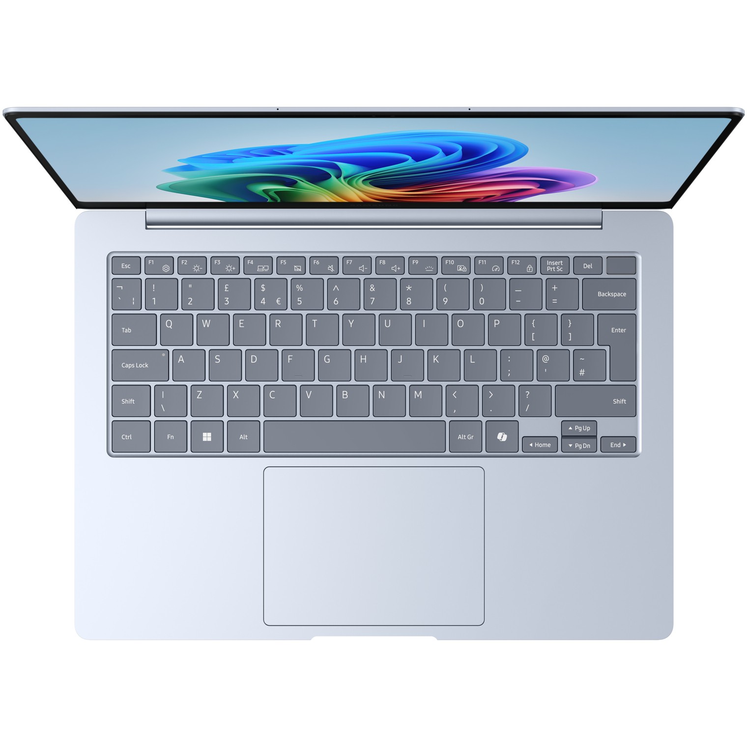 Laptop SAMSUNG Galaxy Book4 Edge QS (16GB, 512 GB SSD, W11Home, plava boja) – internacionalna non HR tipkovnica-1