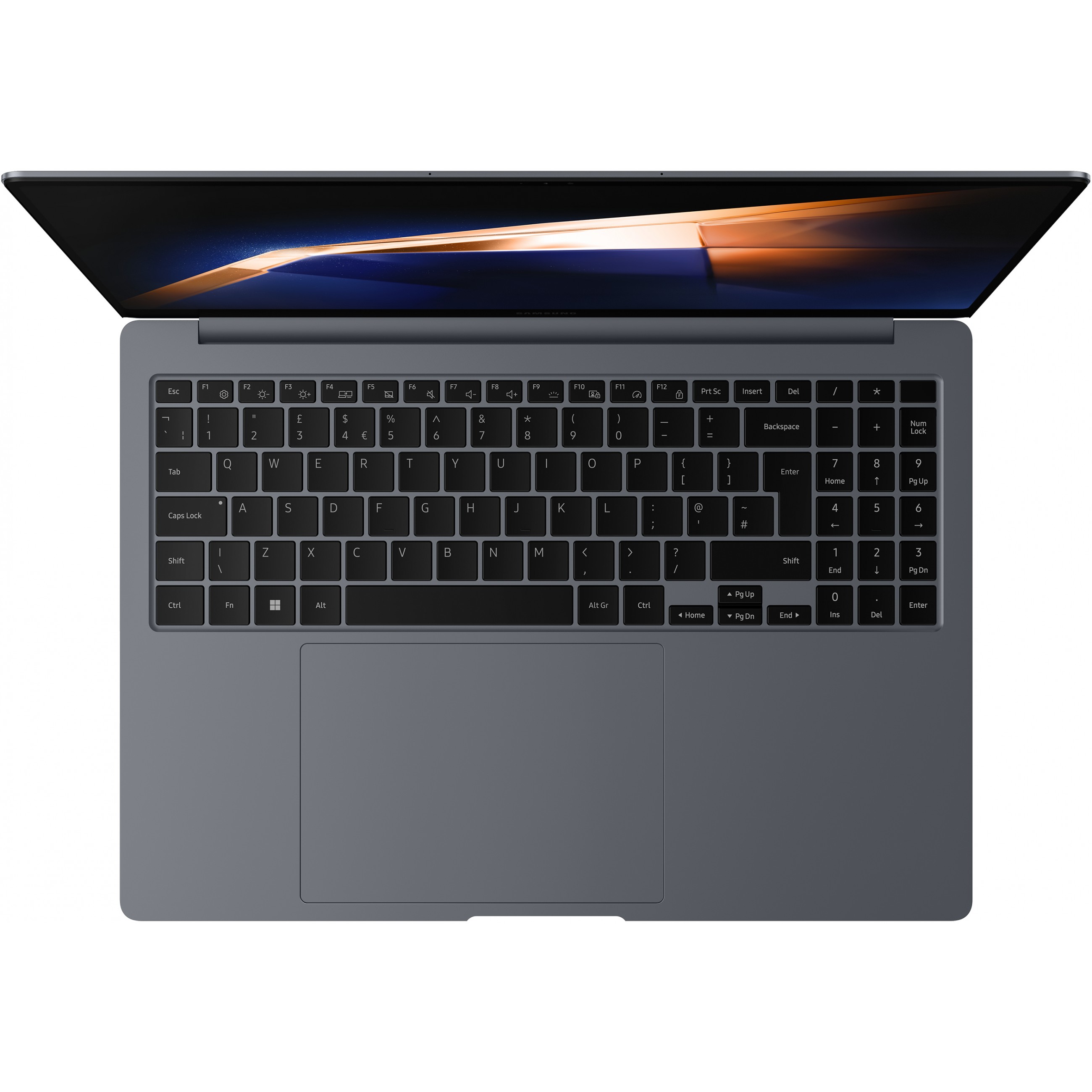 Laptop SAMSUNG Galaxy Book4 Ultra CU9 (15.6'', 32GB, 1TB SSD, RTX4070, W11Home, siva boja) – internacionalna non HR tipkovnica-1