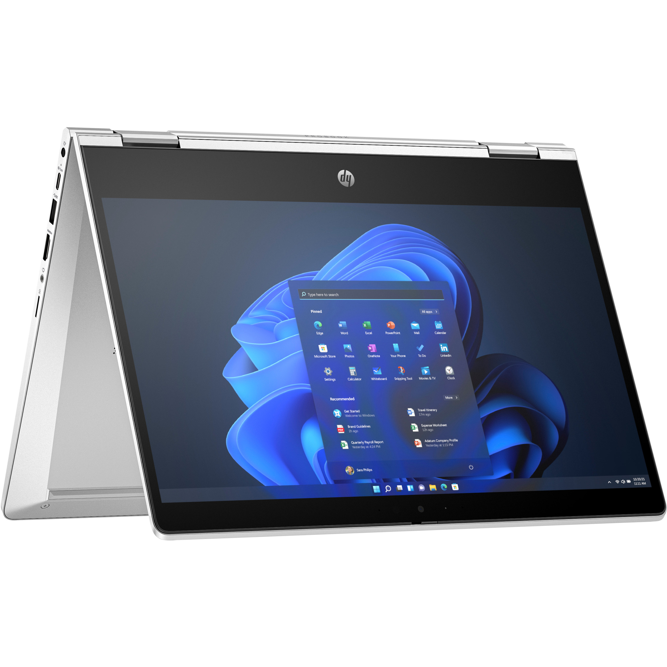 Laptop HP Pro x360 435 G10 (13,3" FHD, AMD Ryzen 7 7730U, 16GB RAM, 512GB SSD, Wi-Fi 6E, Windows 11 Pro) – internacionalna non HR tipkovnica