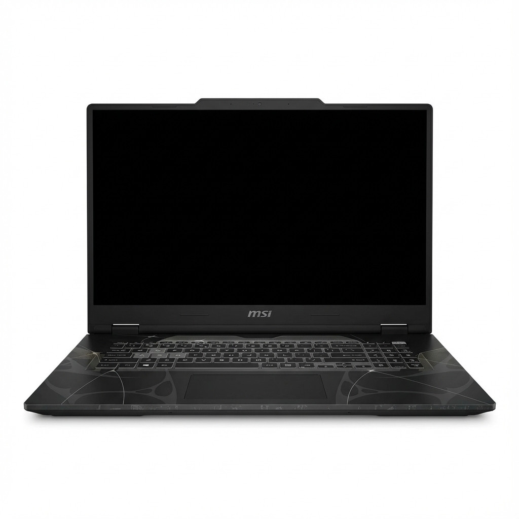 Laptop MSI Cyborg 17 B13WFKG-208 (17.3" FHD, i7 13620H, 16GB RAM, 1TB SSD, RTX 5060, FreeDOS, crna boja) – internacionalna non HR tipkovnica